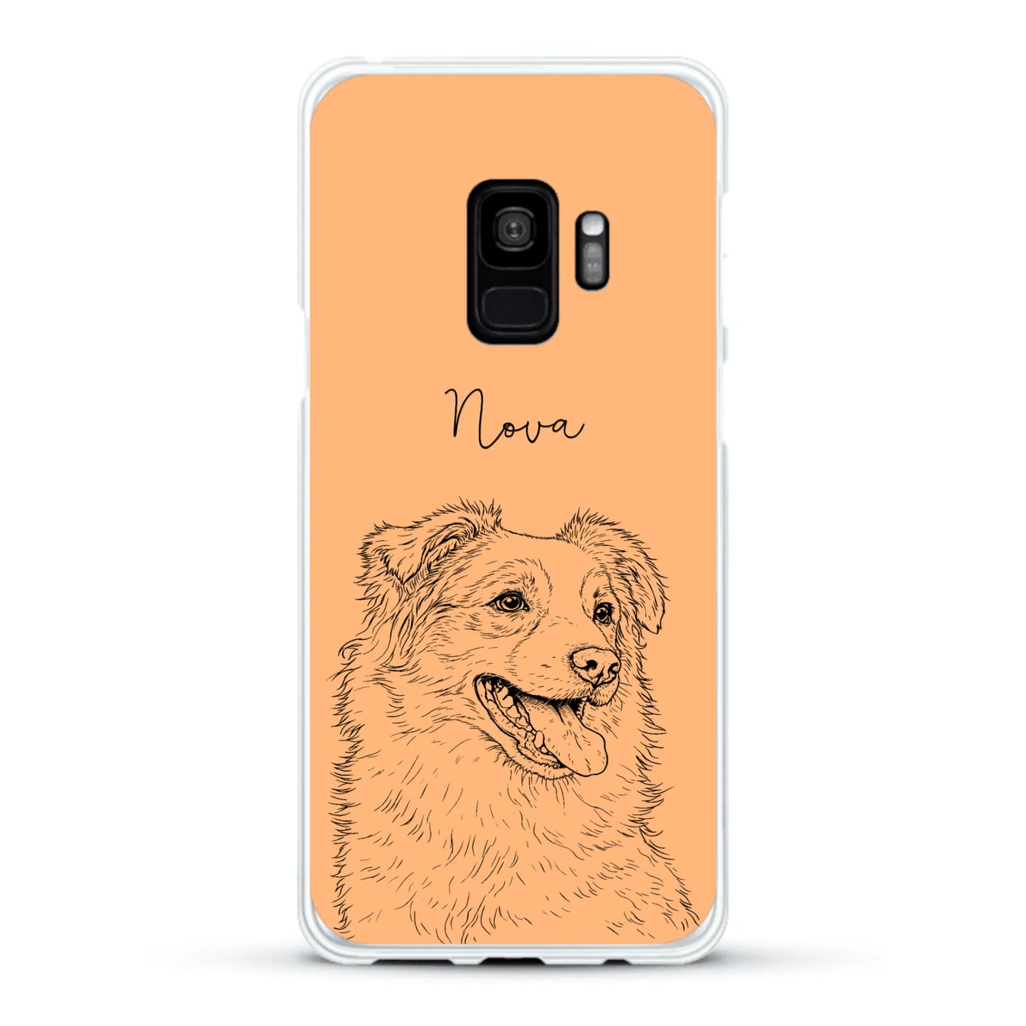 Personalisierte Handyhülle - Lineart