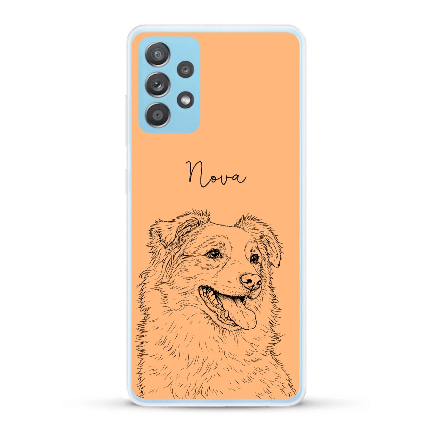 Personalisierte Handyhülle - Lineart