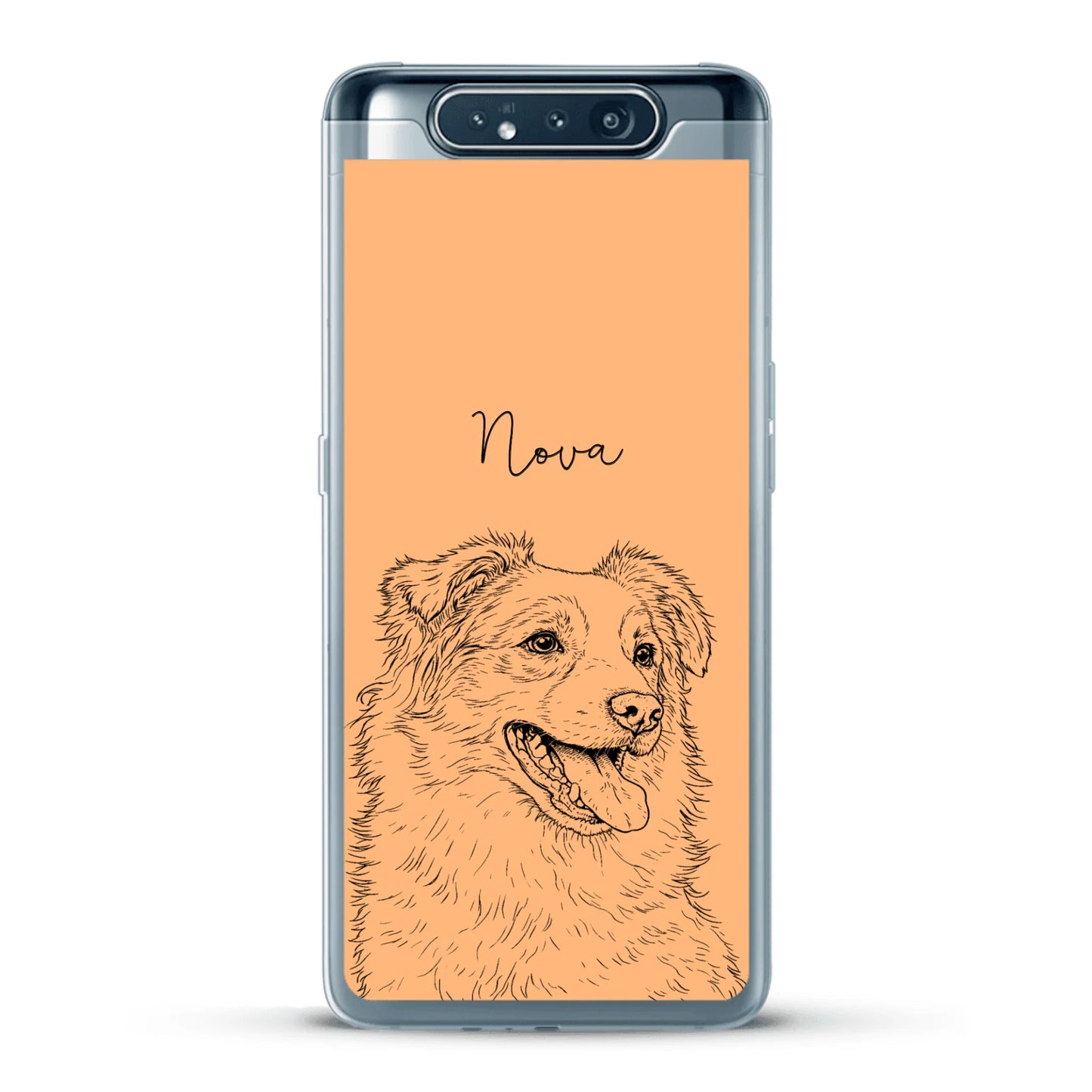Personalisierte Handyhülle - Lineart