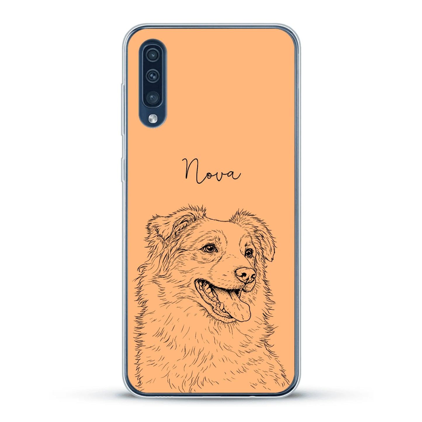 Personalisierte Handyhülle - Lineart