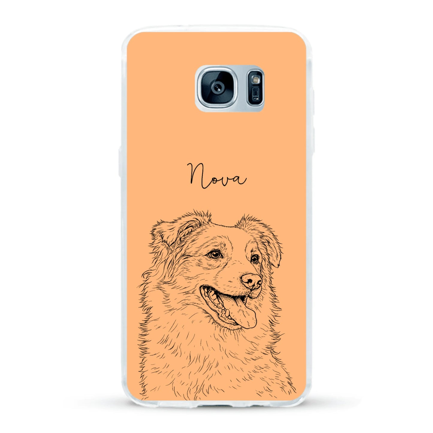 Personalisierte Handyhülle - Lineart