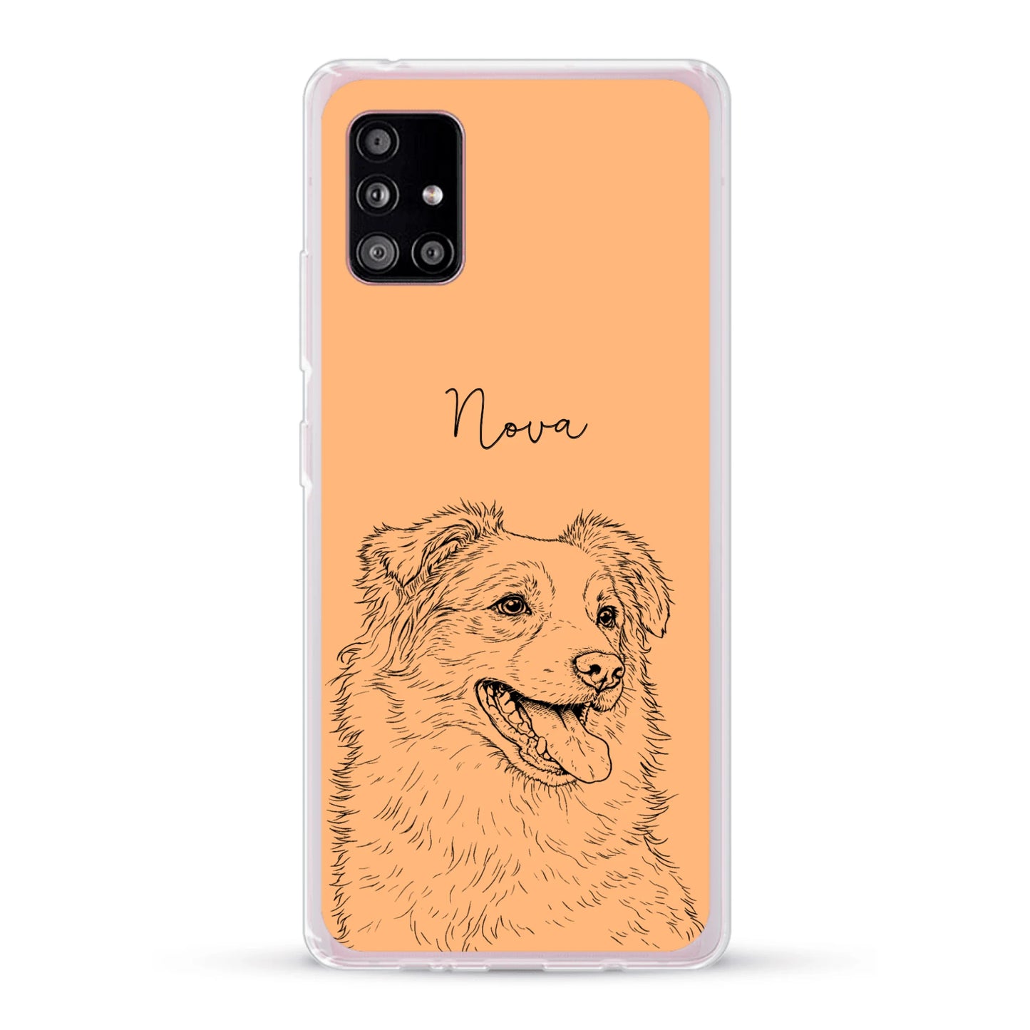 Personalisierte Handyhülle - Lineart