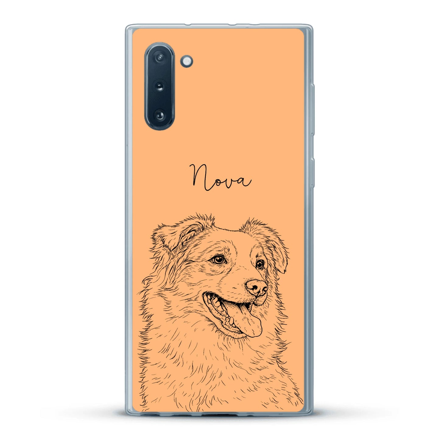Personalisierte Handyhülle - Lineart