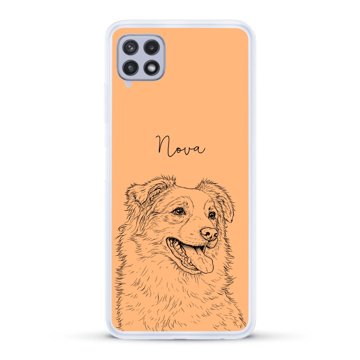 Personalisierte Handyhülle - Lineart