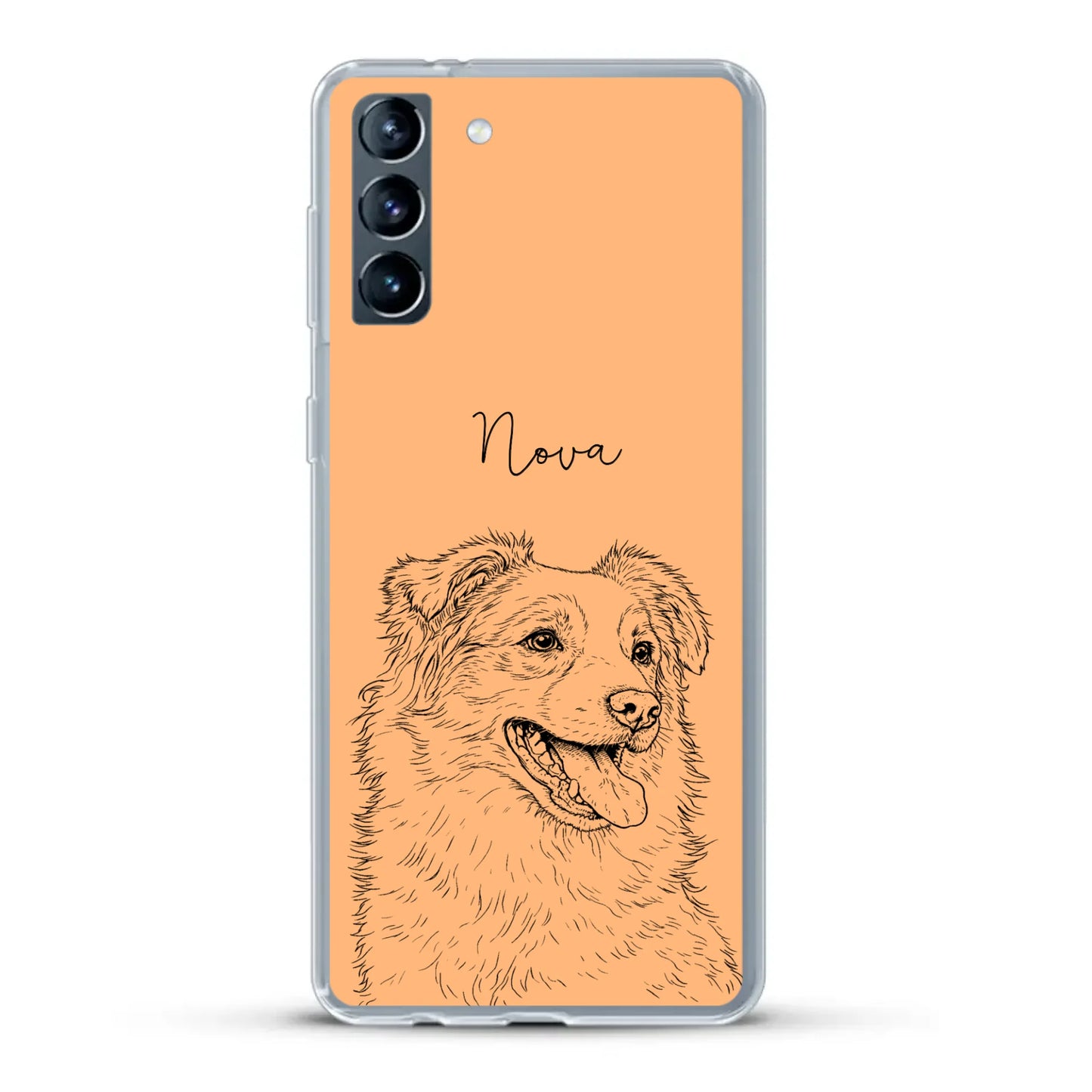 Personalisierte Handyhülle - Lineart
