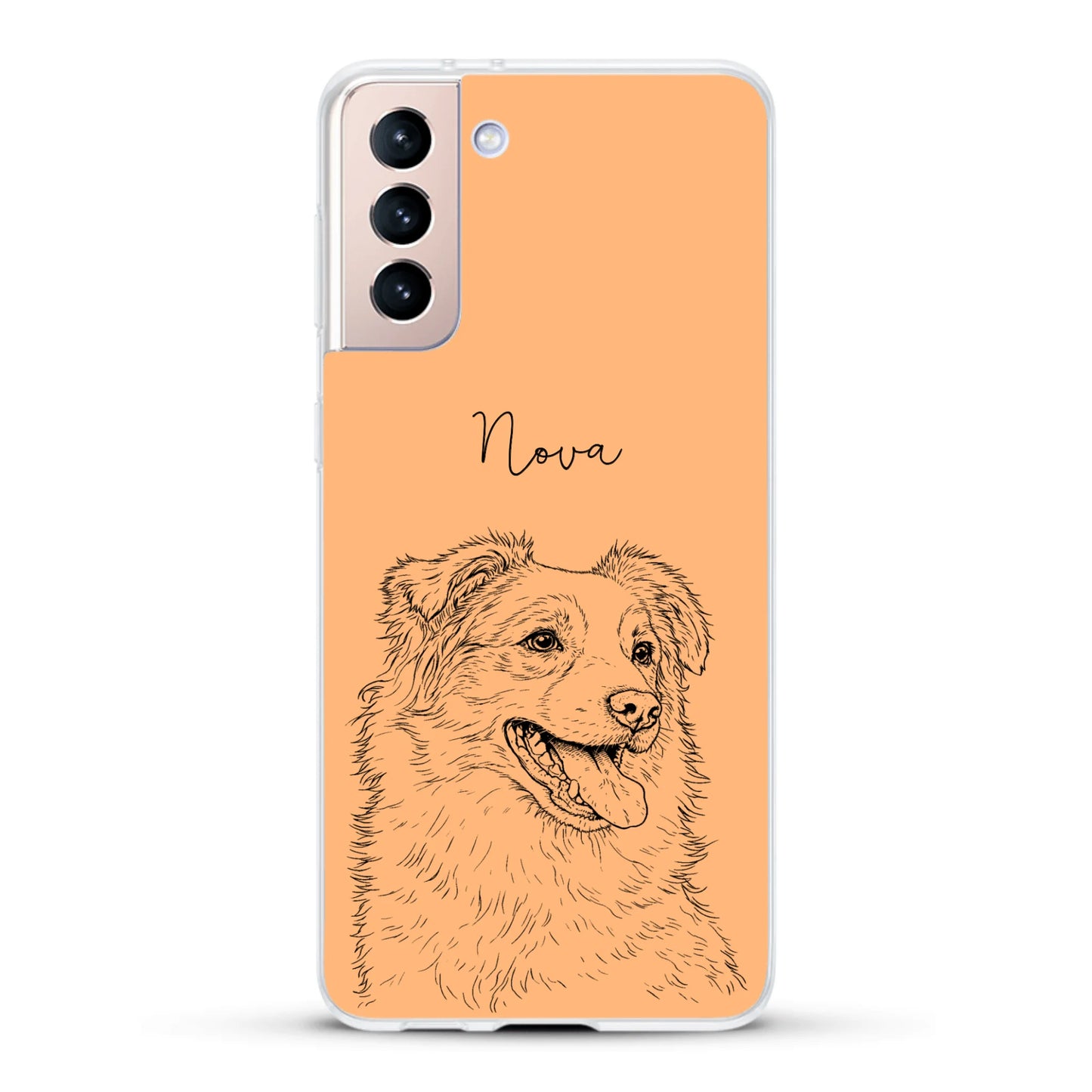 Personalisierte Handyhülle - Lineart