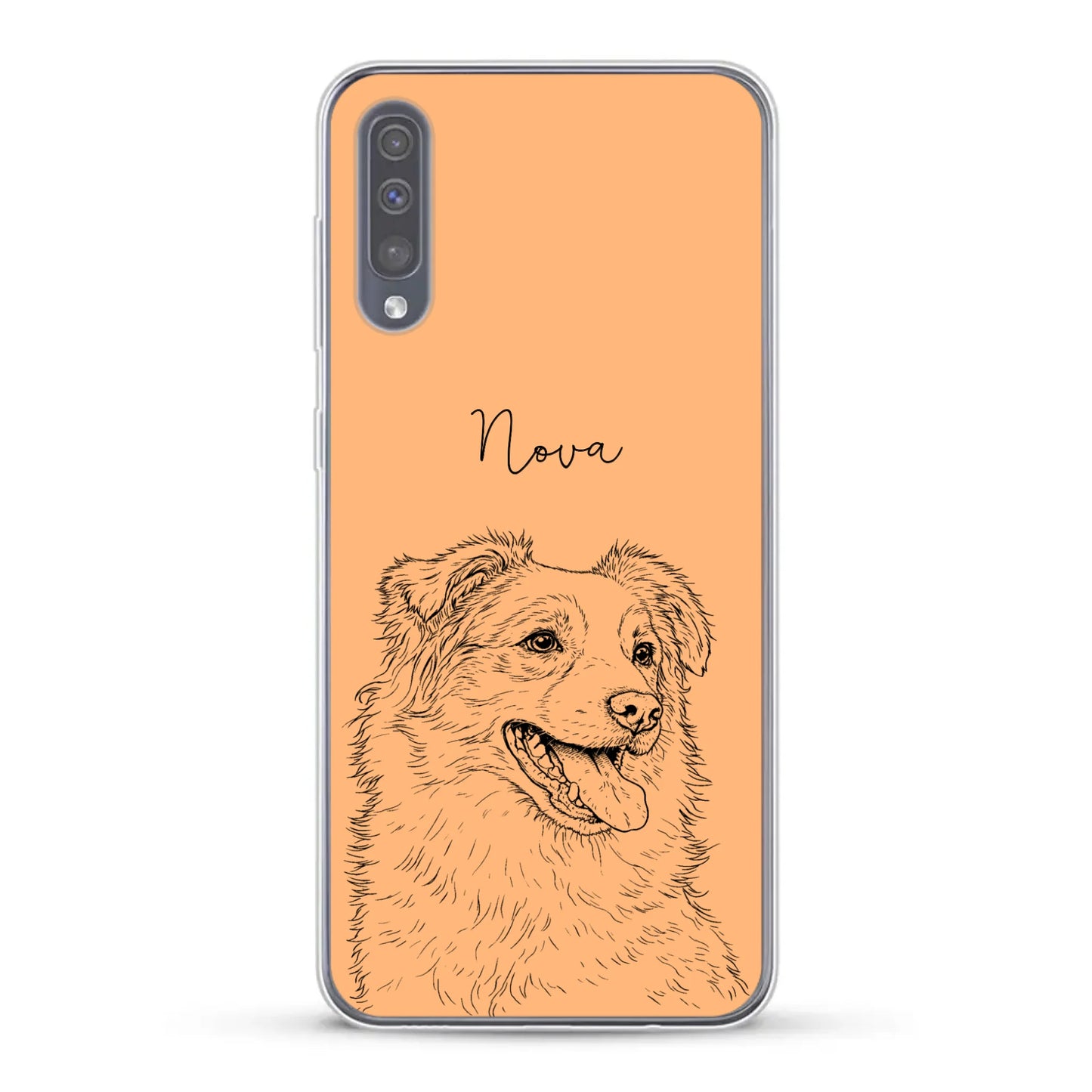 Personalisierte Handyhülle - Lineart