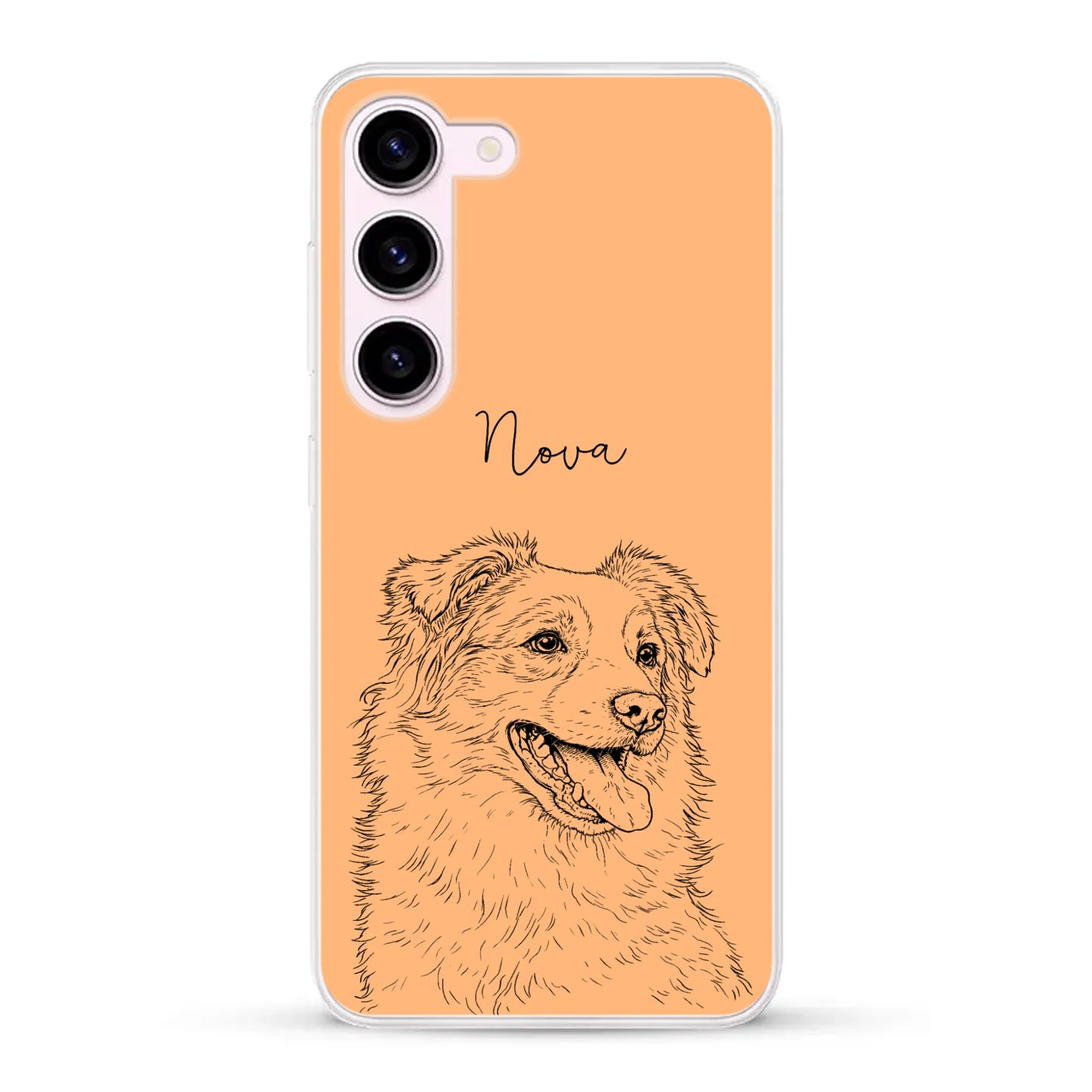 Personalisierte Handyhülle - Lineart