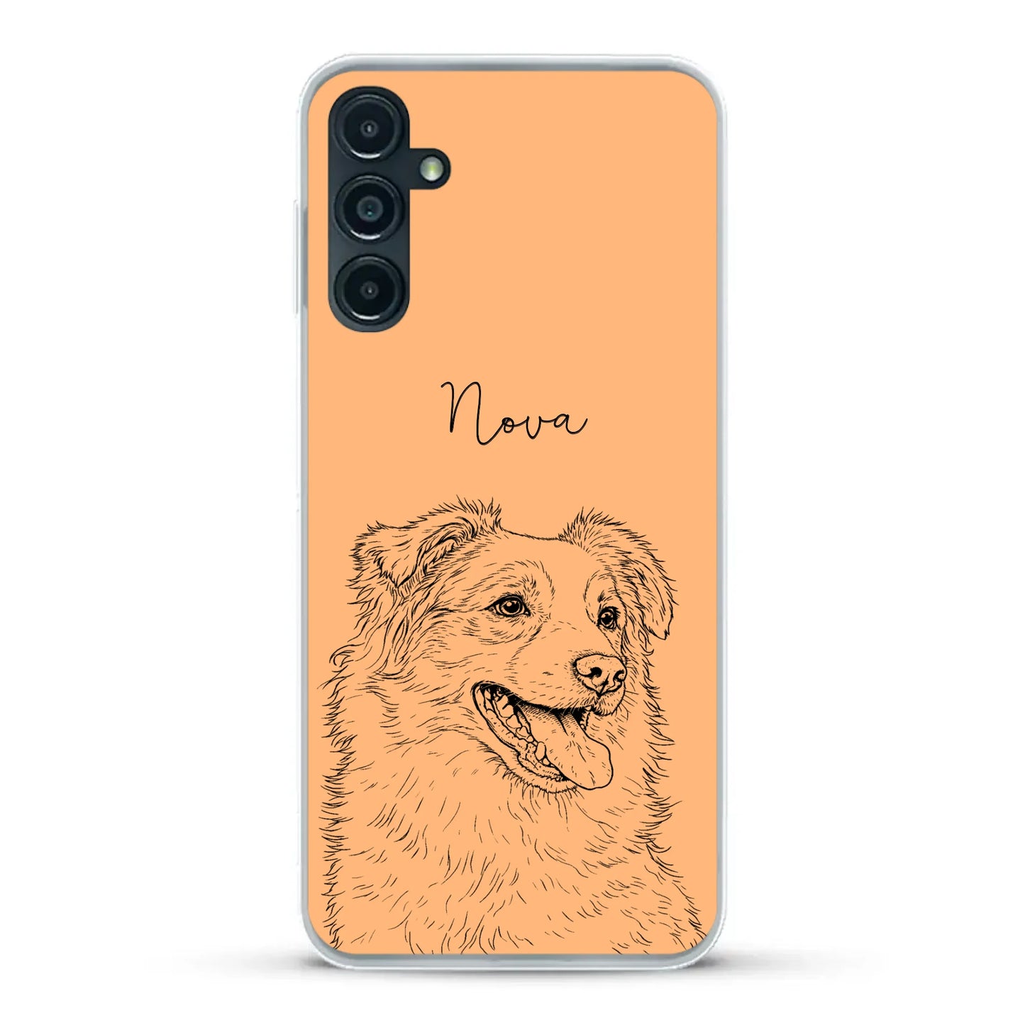 Personalisierte Handyhülle - Lineart