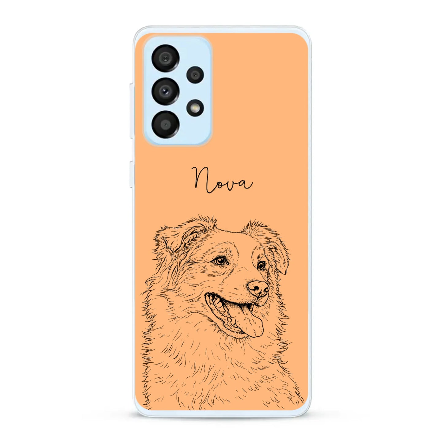 Personalisierte Handyhülle - Lineart
