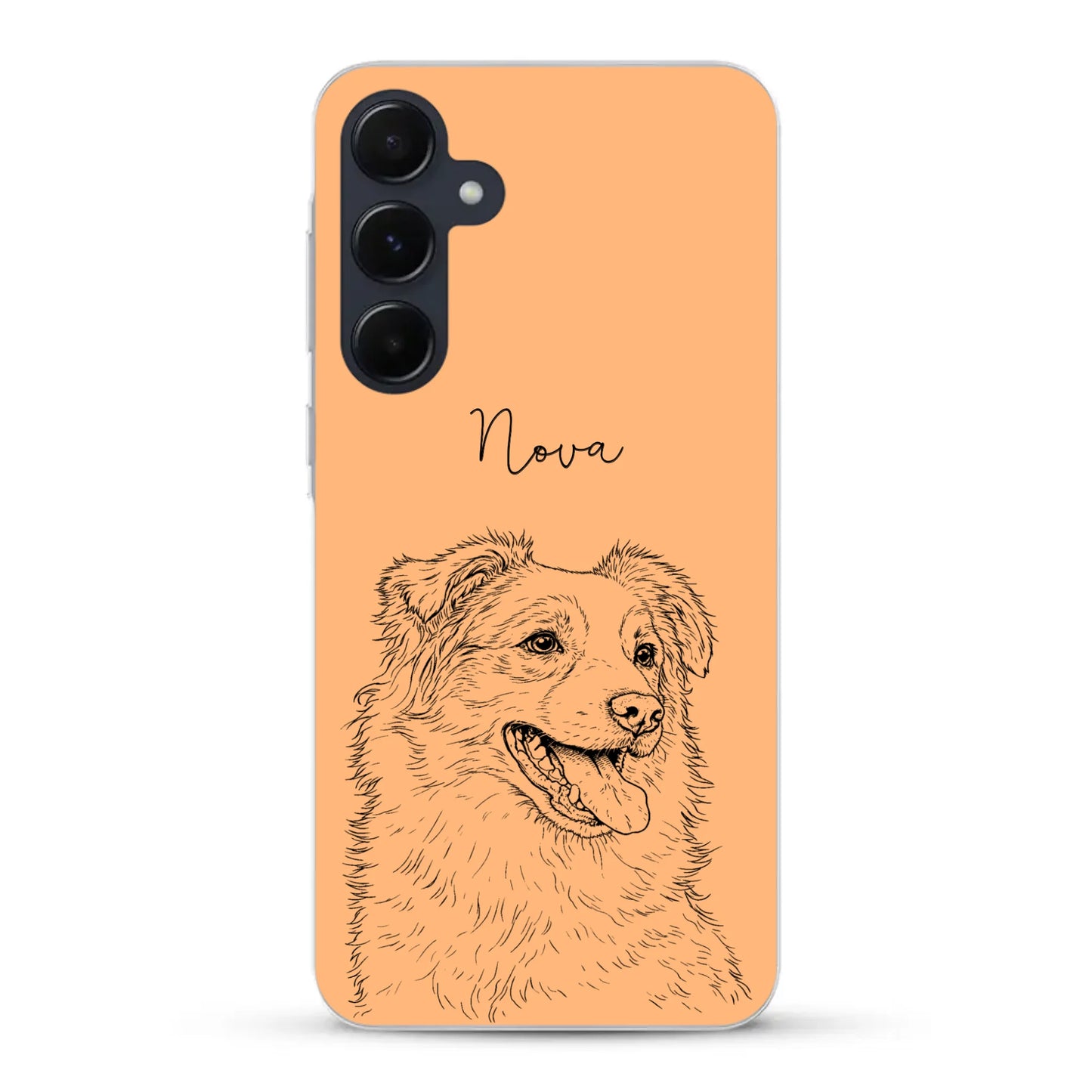 Personalisierte Handyhülle - Lineart