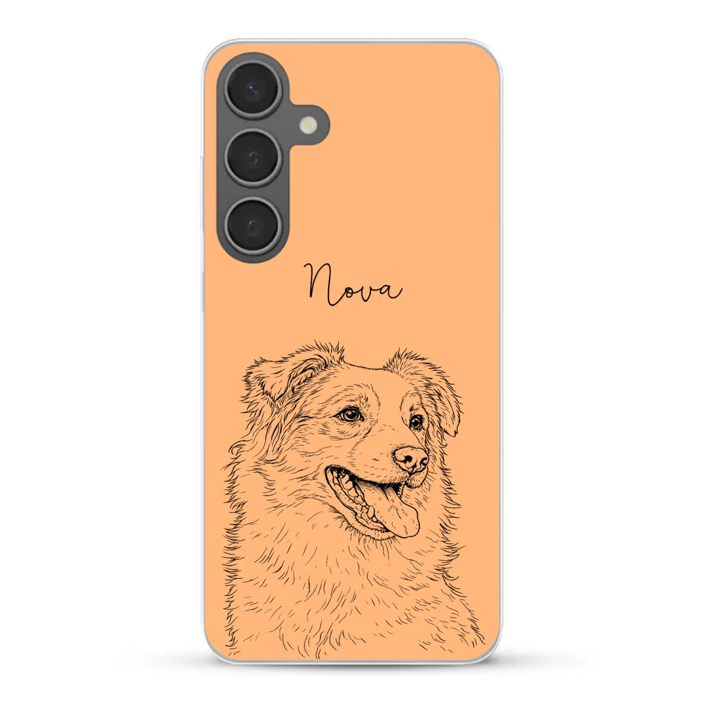 Personalisierte Handyhülle - Lineart