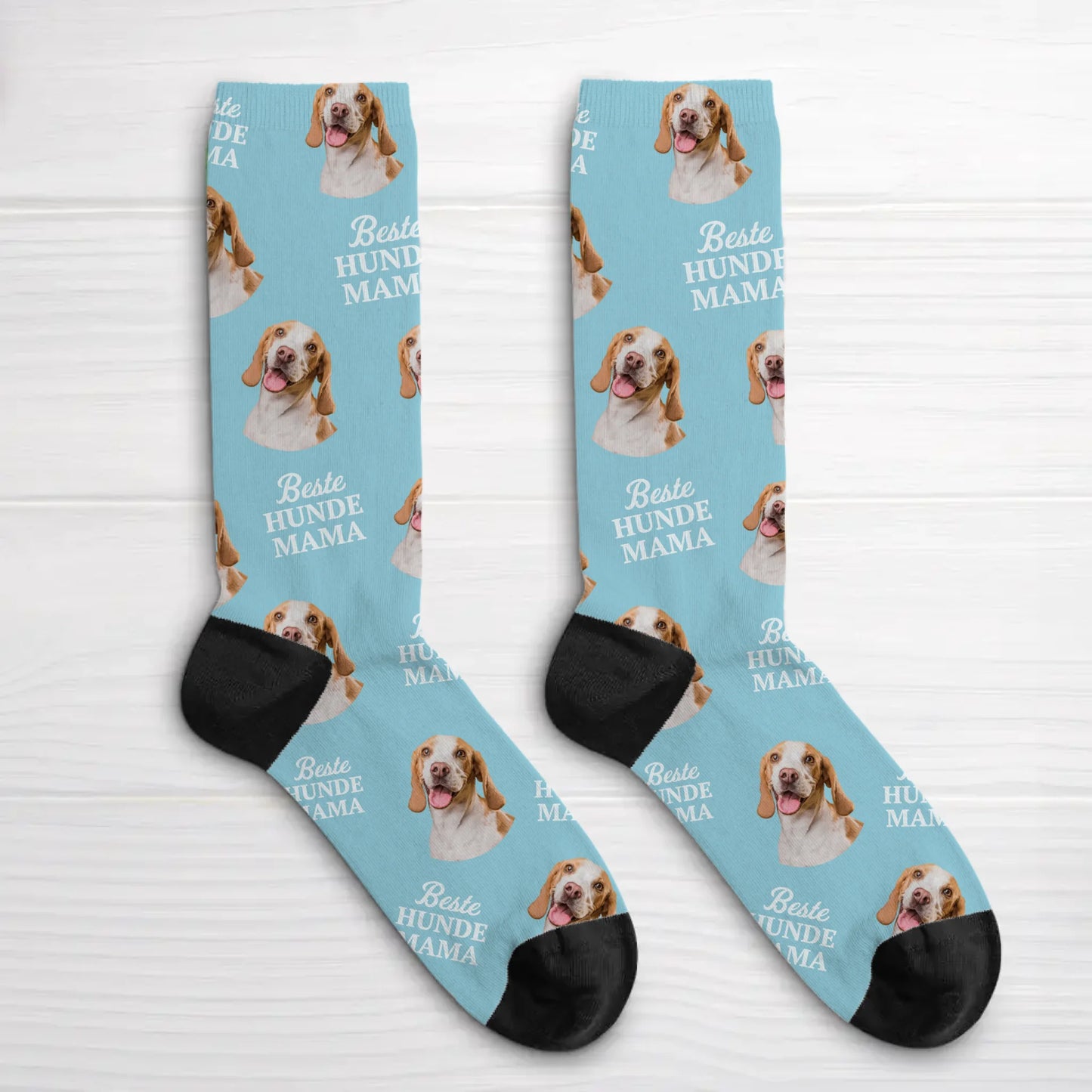 Beste Hundemama - Personalisierte Socken