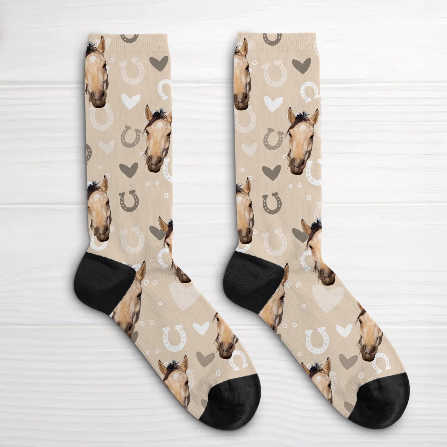 Personalisierte Socken - Dein Pferd
