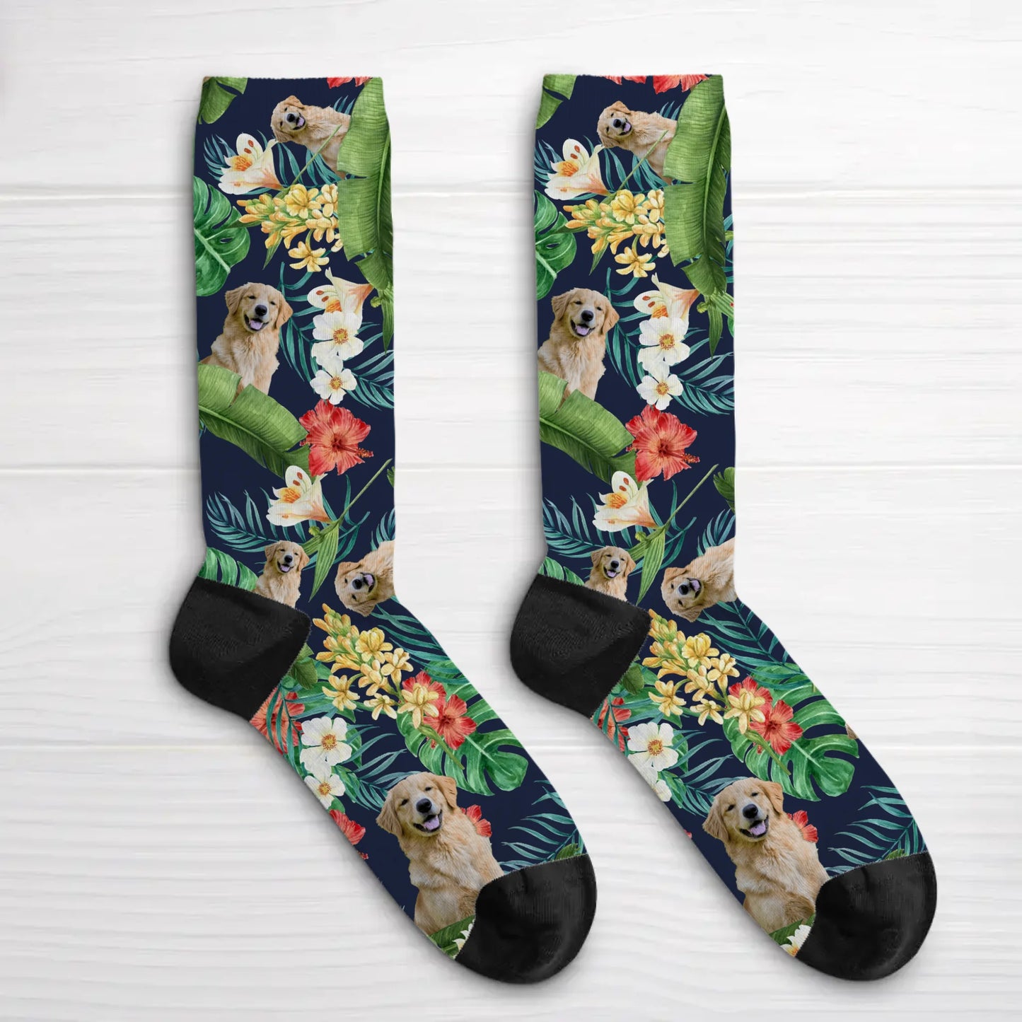 Personalisierte Socken - Tropisches Haustier
