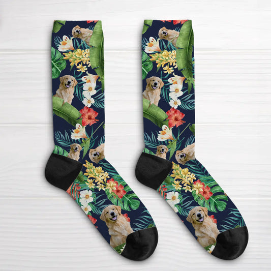 Personalisierte Socken - Tropisches Haustier