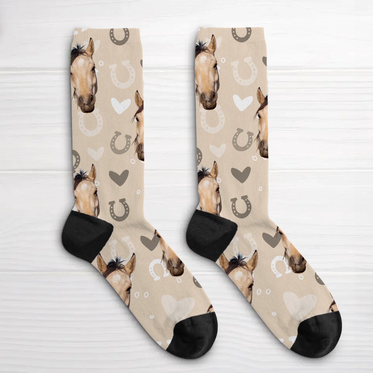 Personalisierte Socken - Dein Pferd