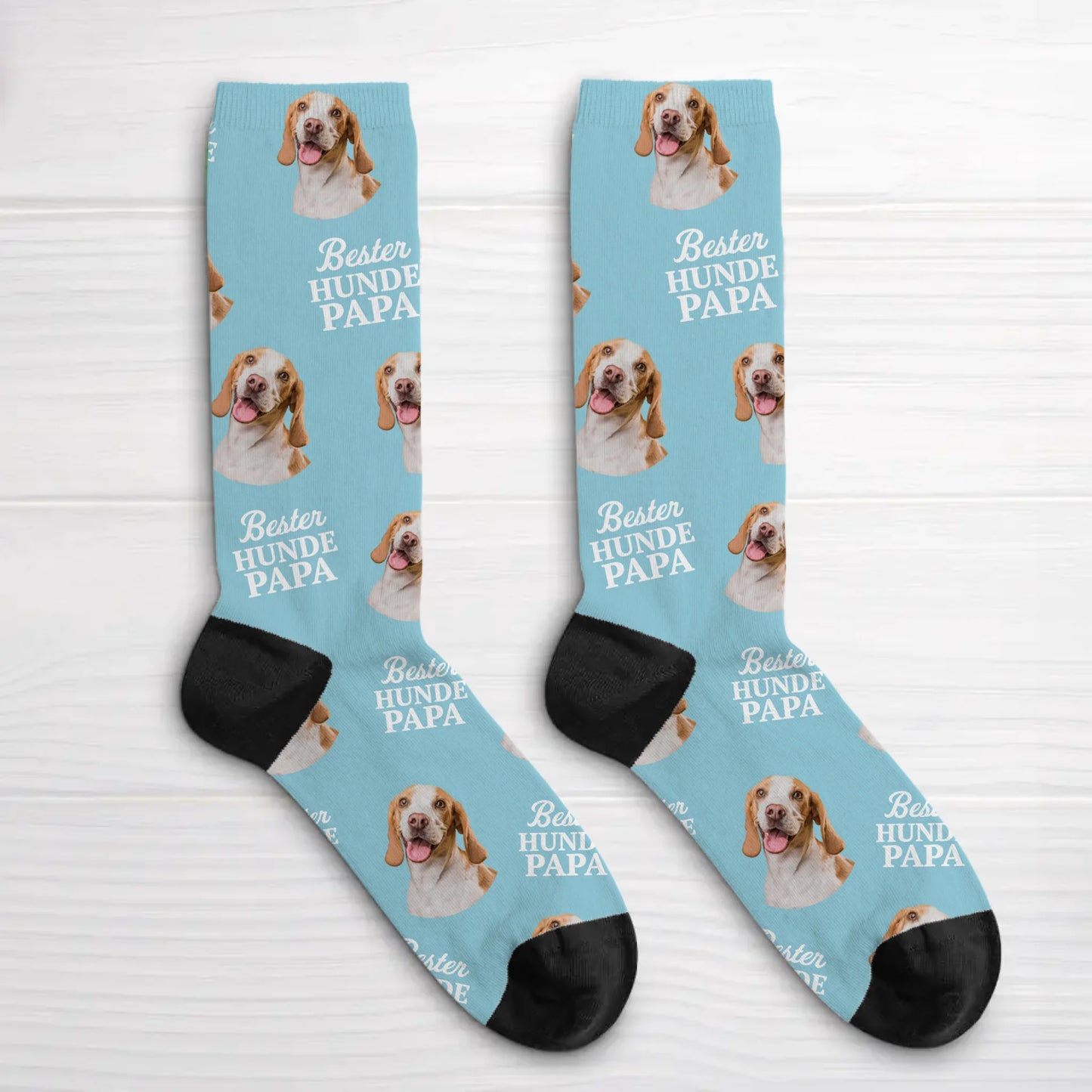 Personalisierte Socken - Bester Hundepapa