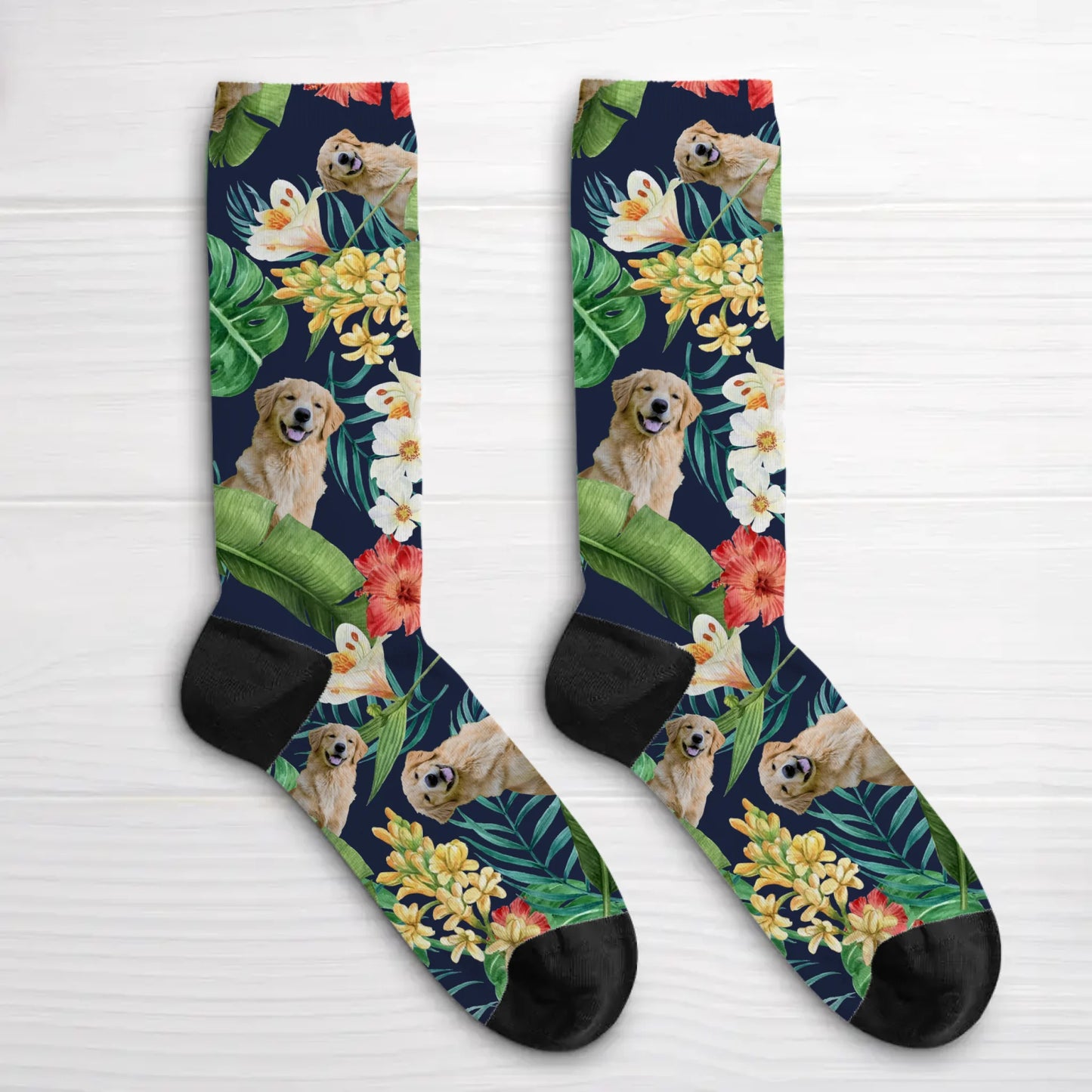 Personalisierte Socken - Tropisches Haustier