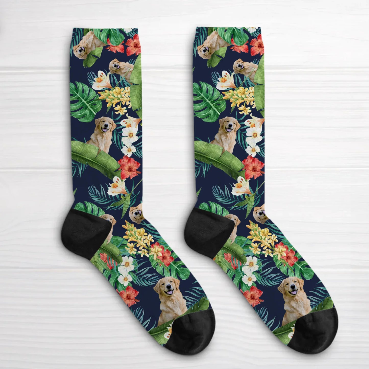 Personalisierte Socken - Tropisches Haustier