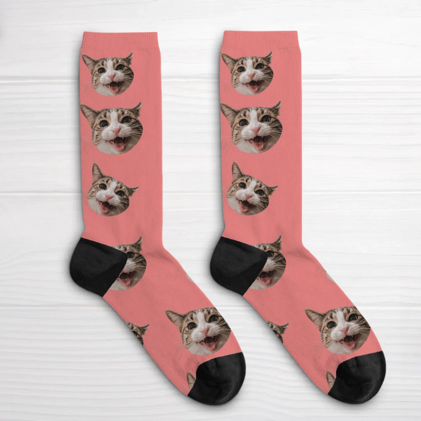 Personalisierte Socken - Herzmuster