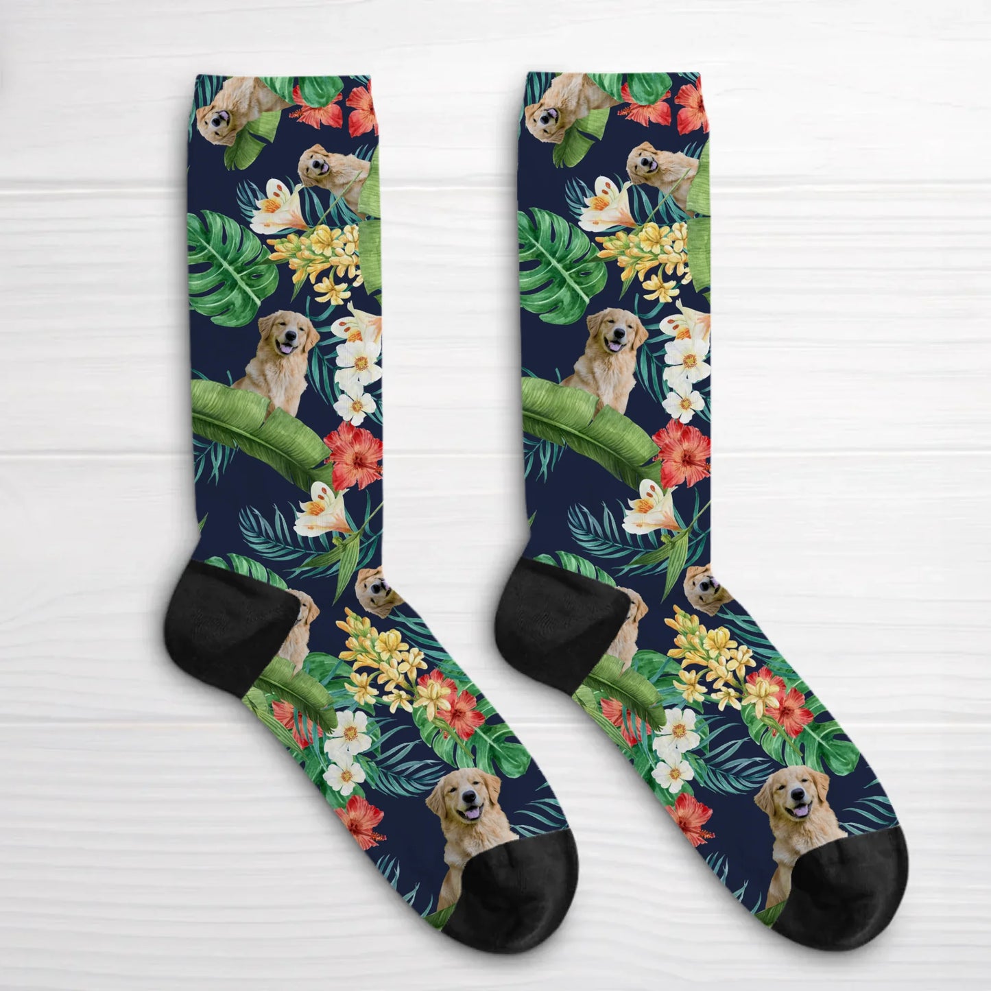 Personalisierte Socken - Tropisches Haustier