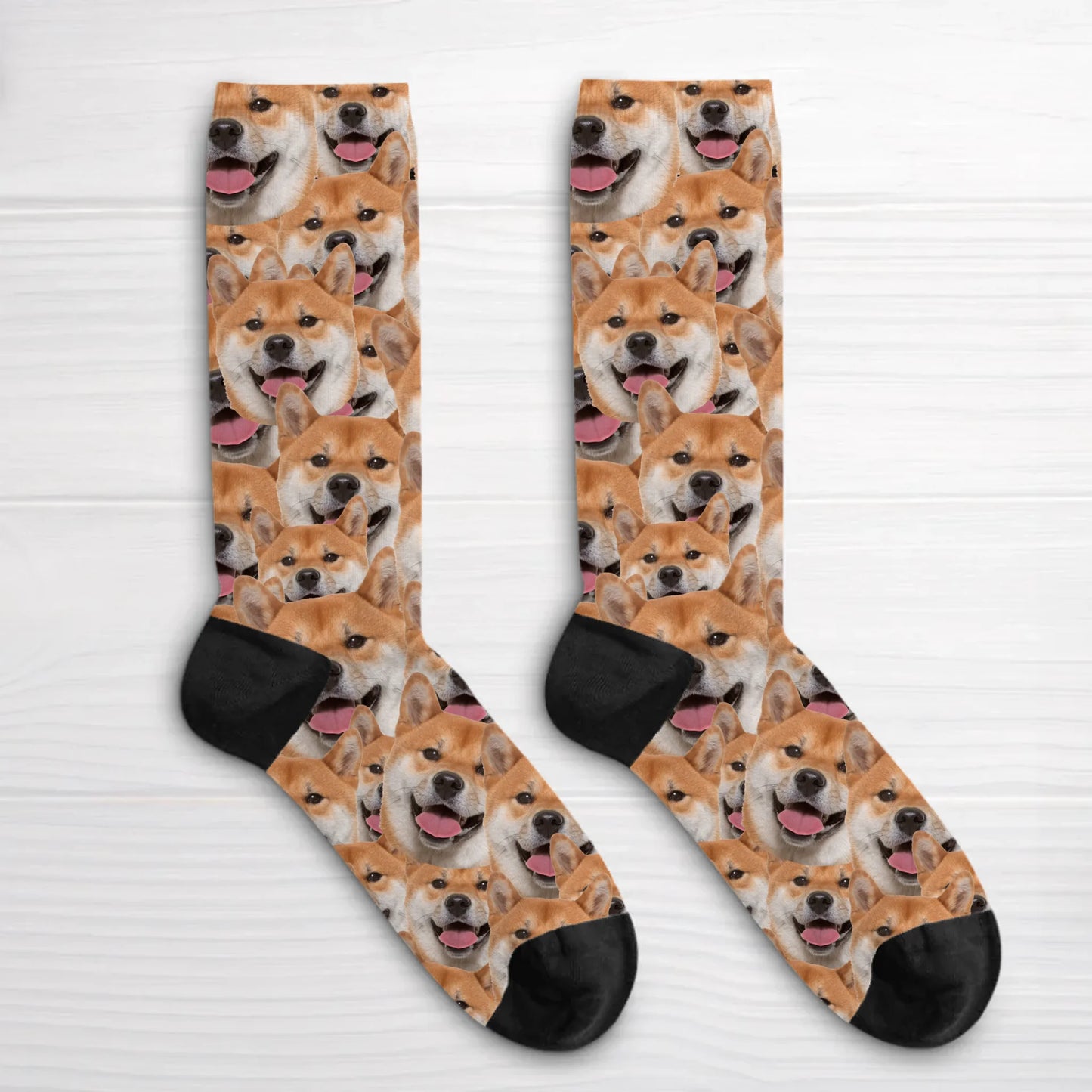 Personalisierte Socken - Wildes Fotomuster