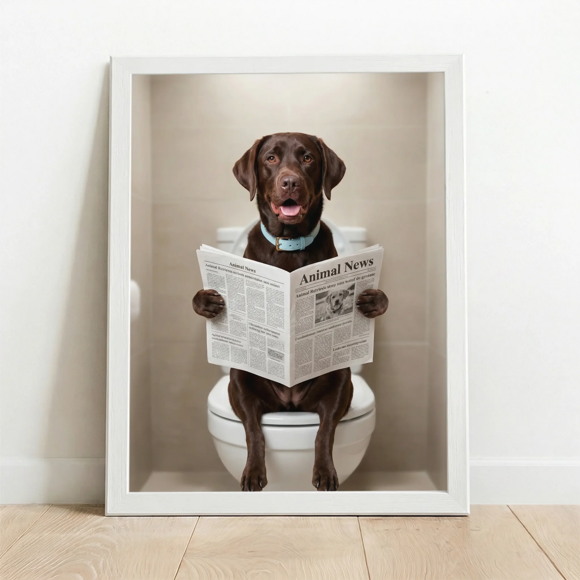 Framed Poster white