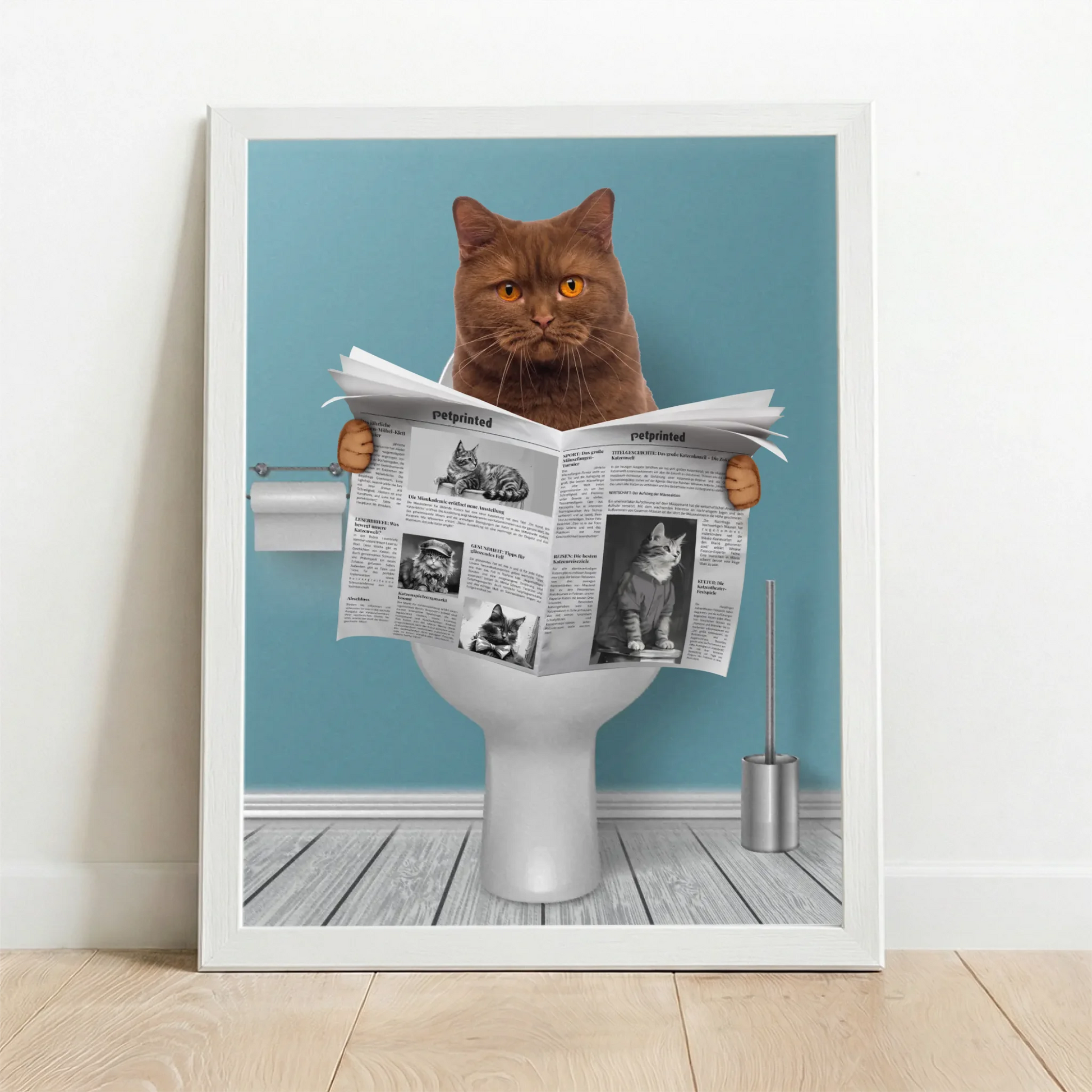 Framed Poster white