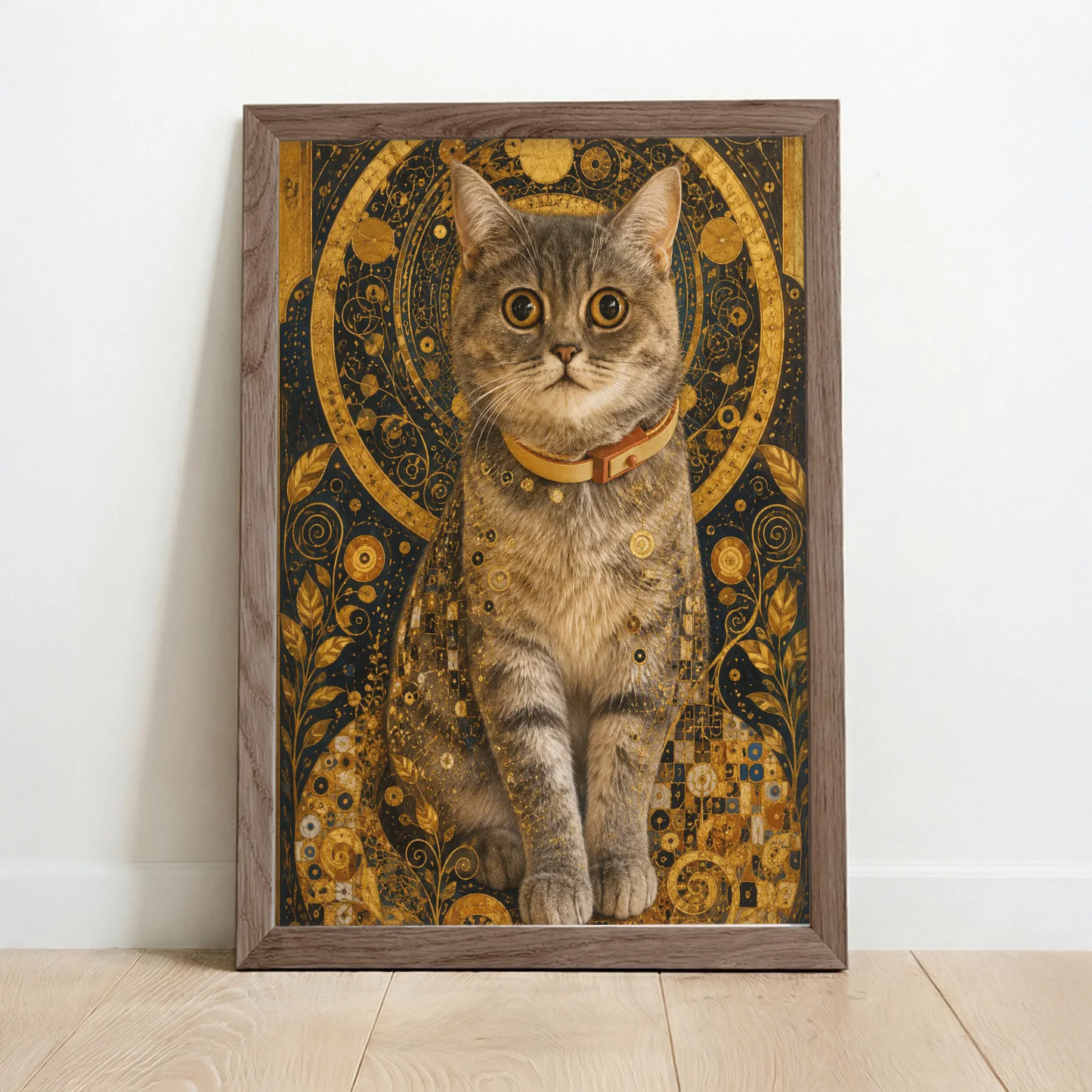 Framed Poster UK oak copy