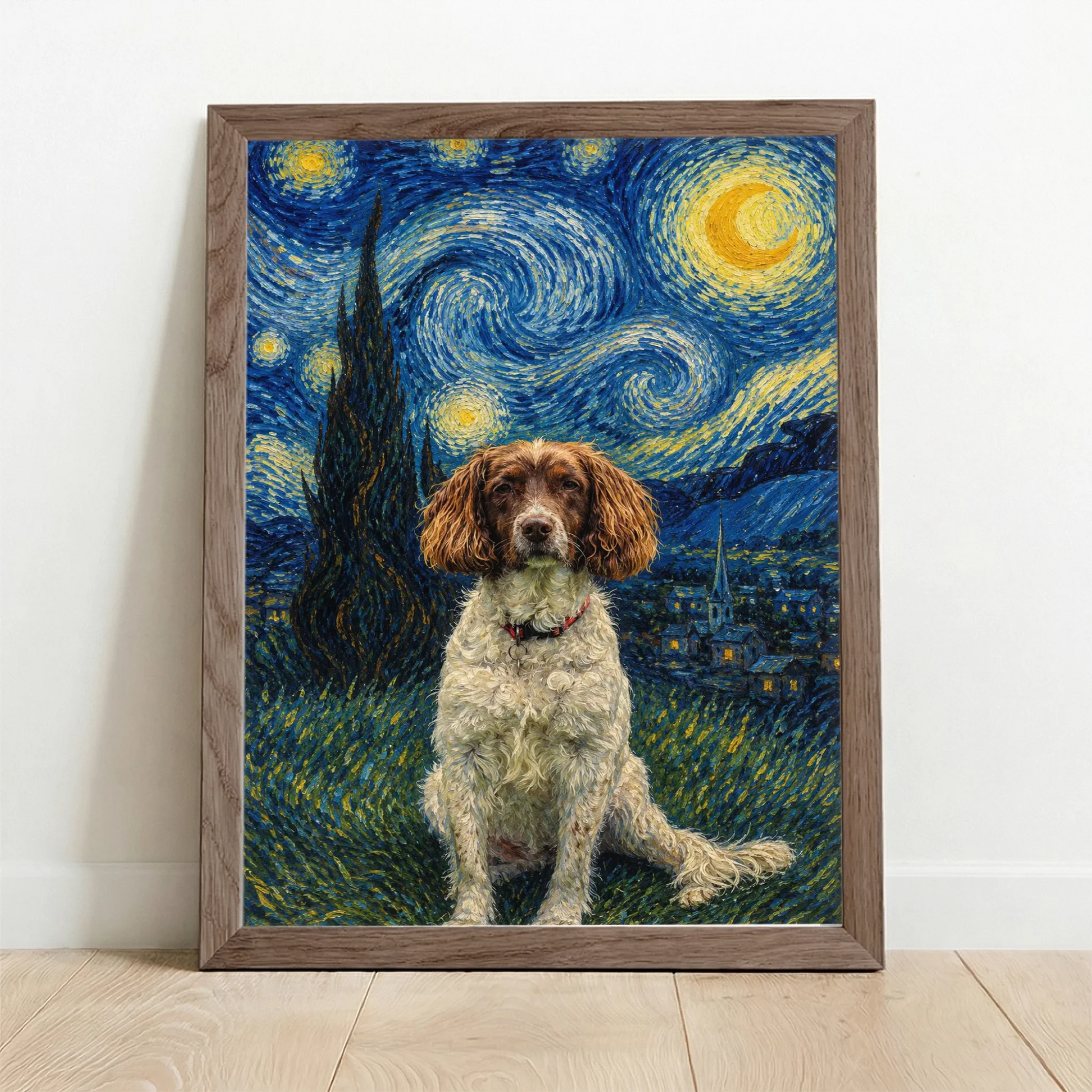 Framed Poster UK oak