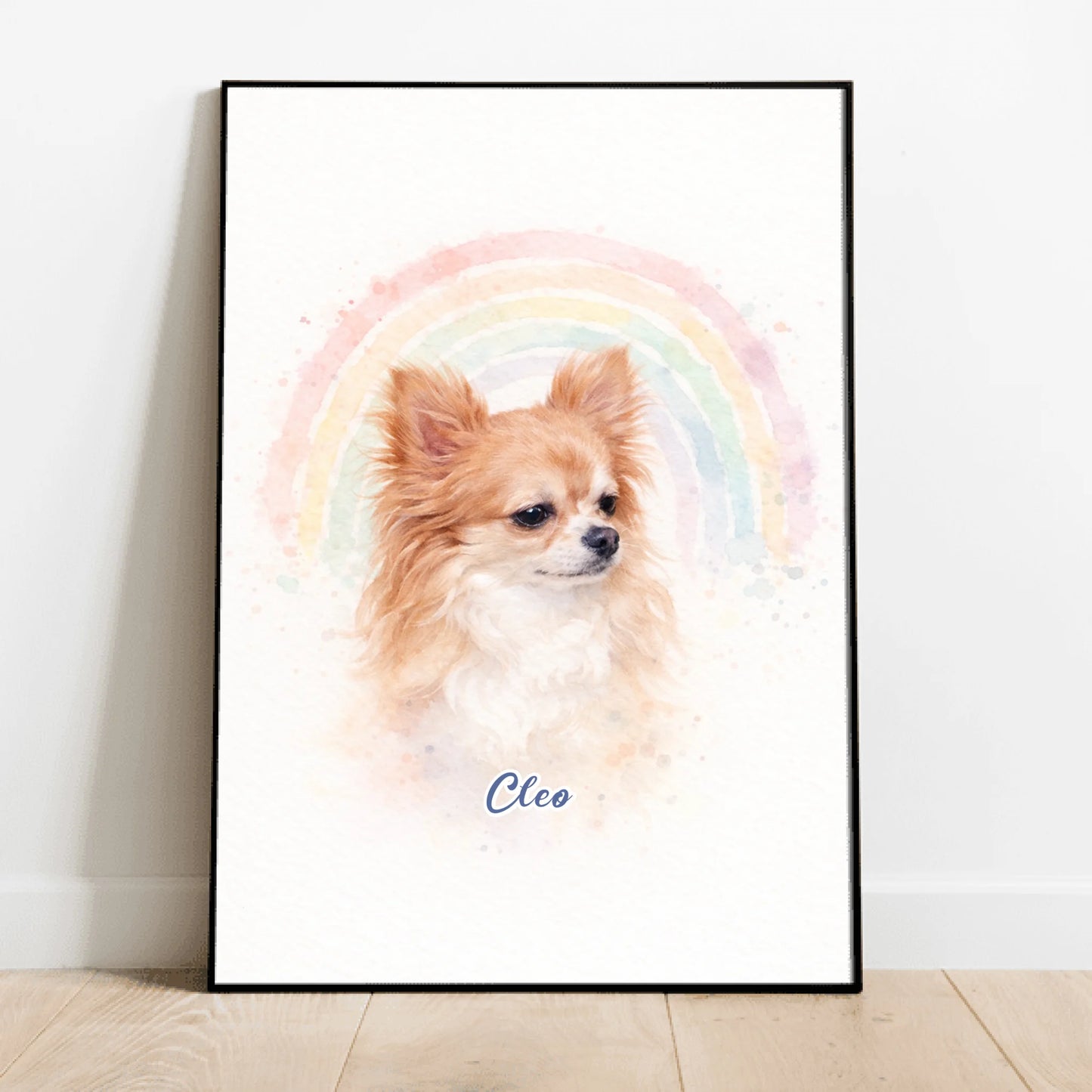 Personalisiertes Poster - Regenbogen Aquarell