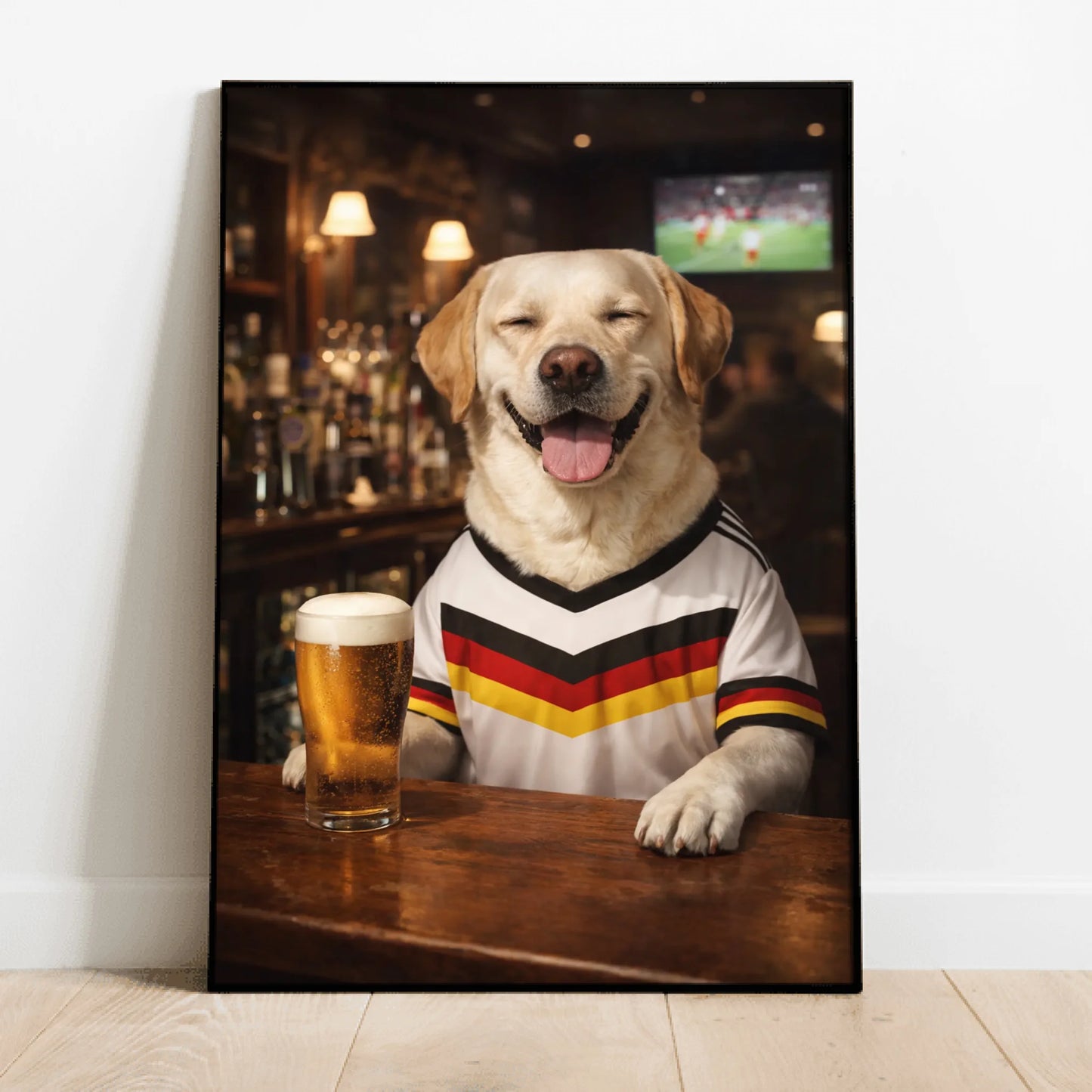 Personalisiertes Poster - Pet in Pub