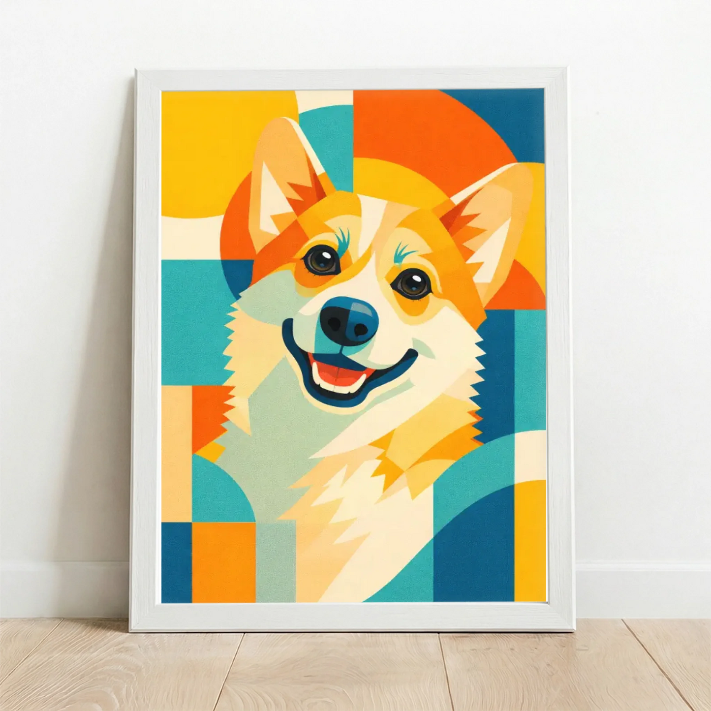 Framed Poster white
