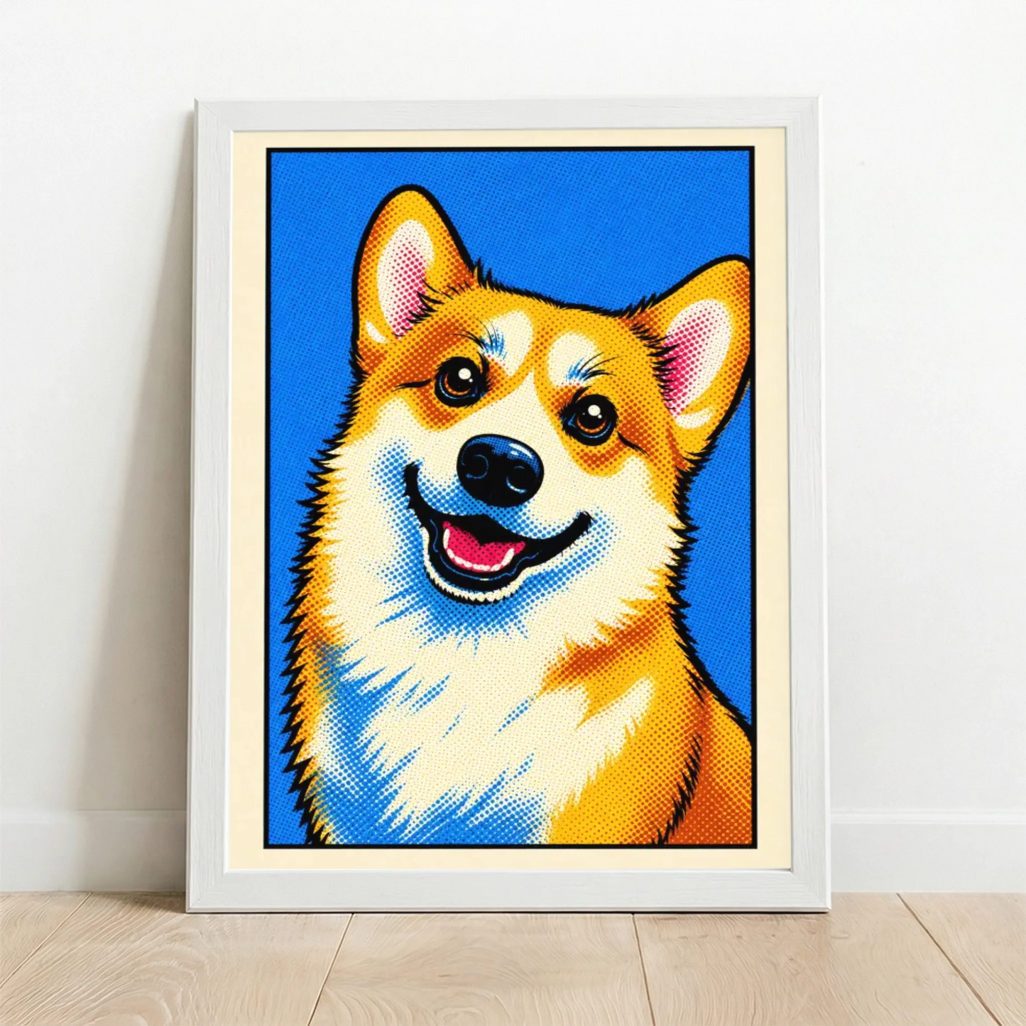 Framed Poster white