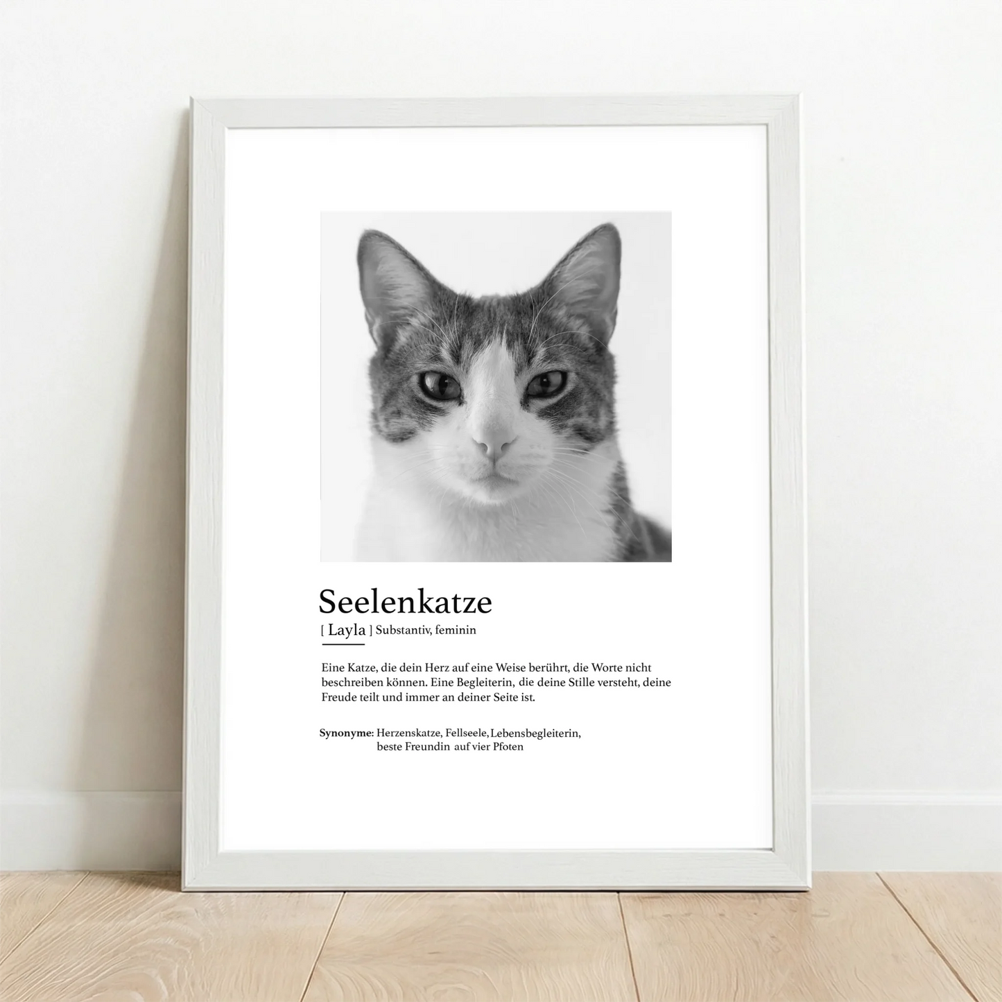 Framed Poster white