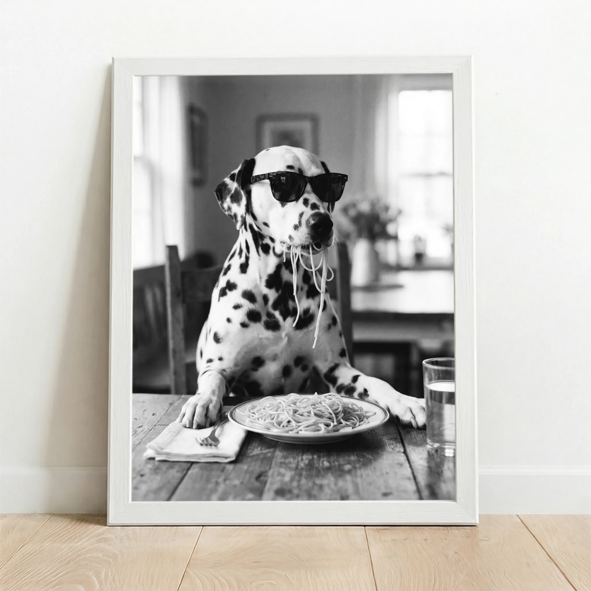 Framed Poster white