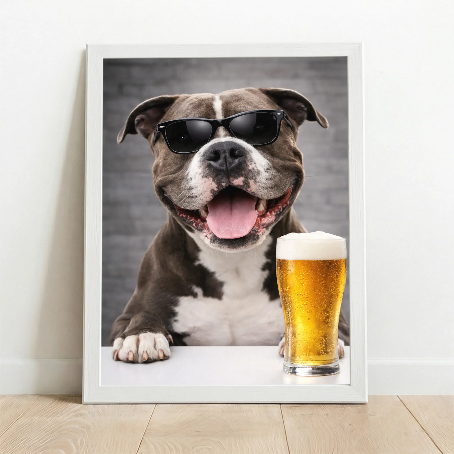 Framed Poster white