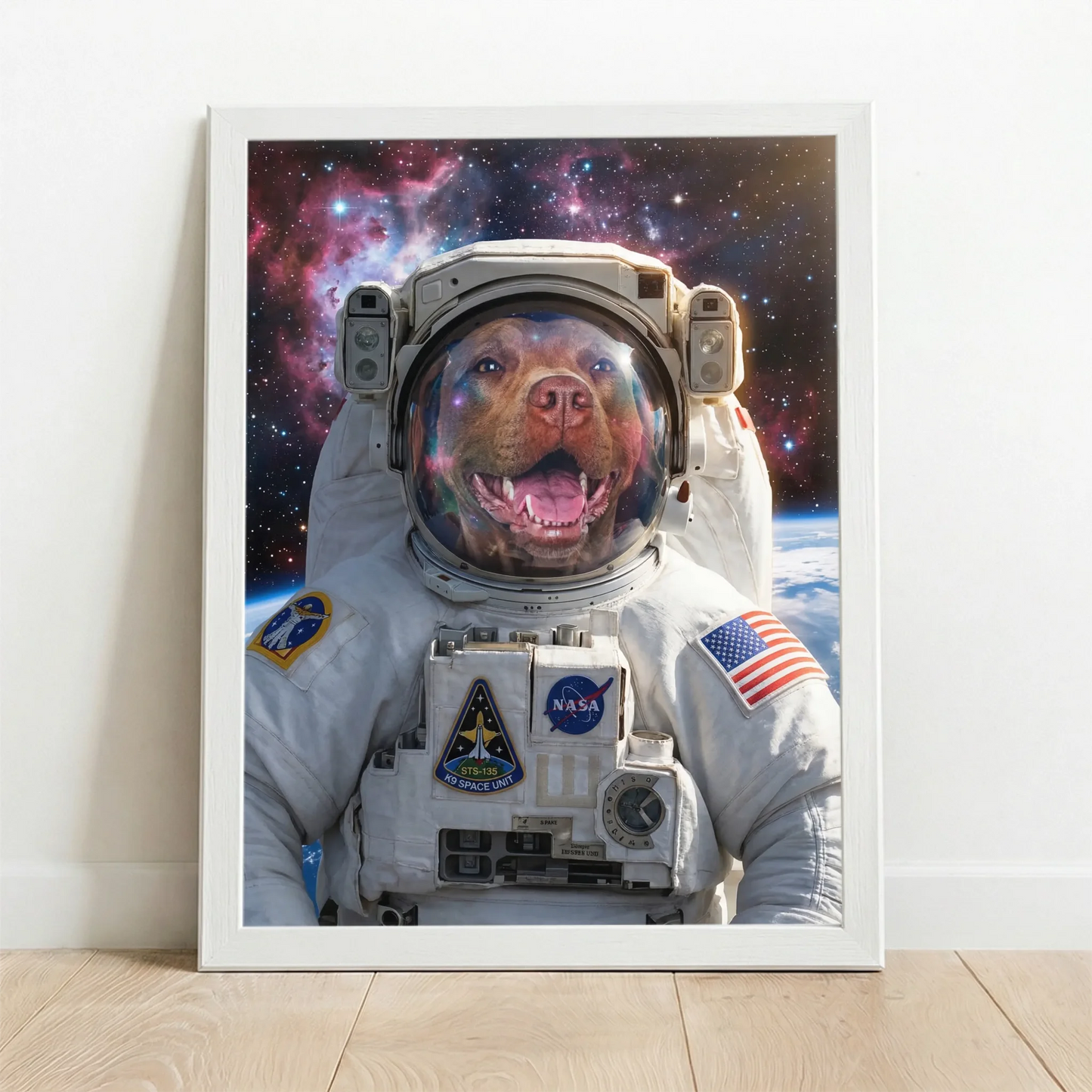 Framed Poster white