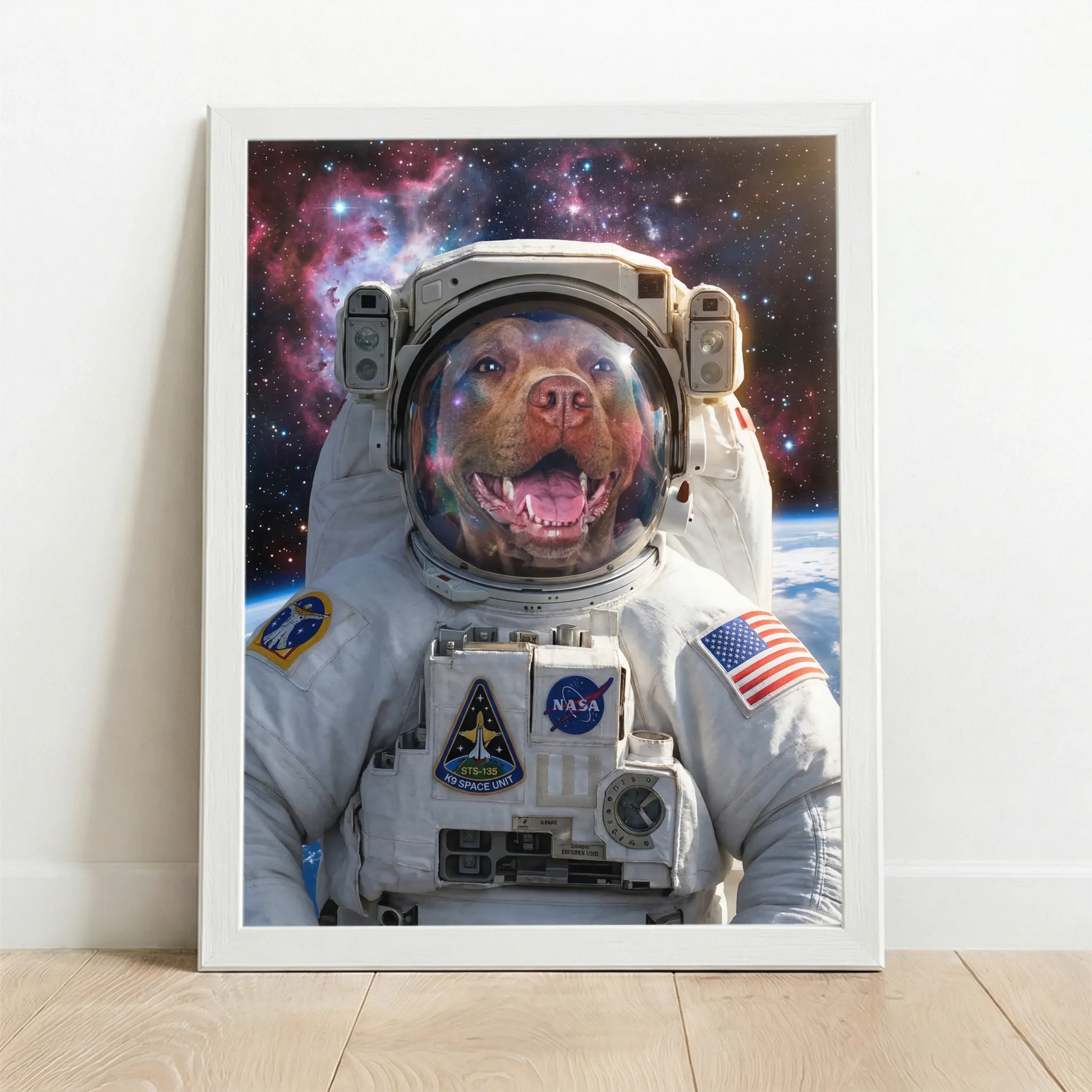 Framed Poster white
