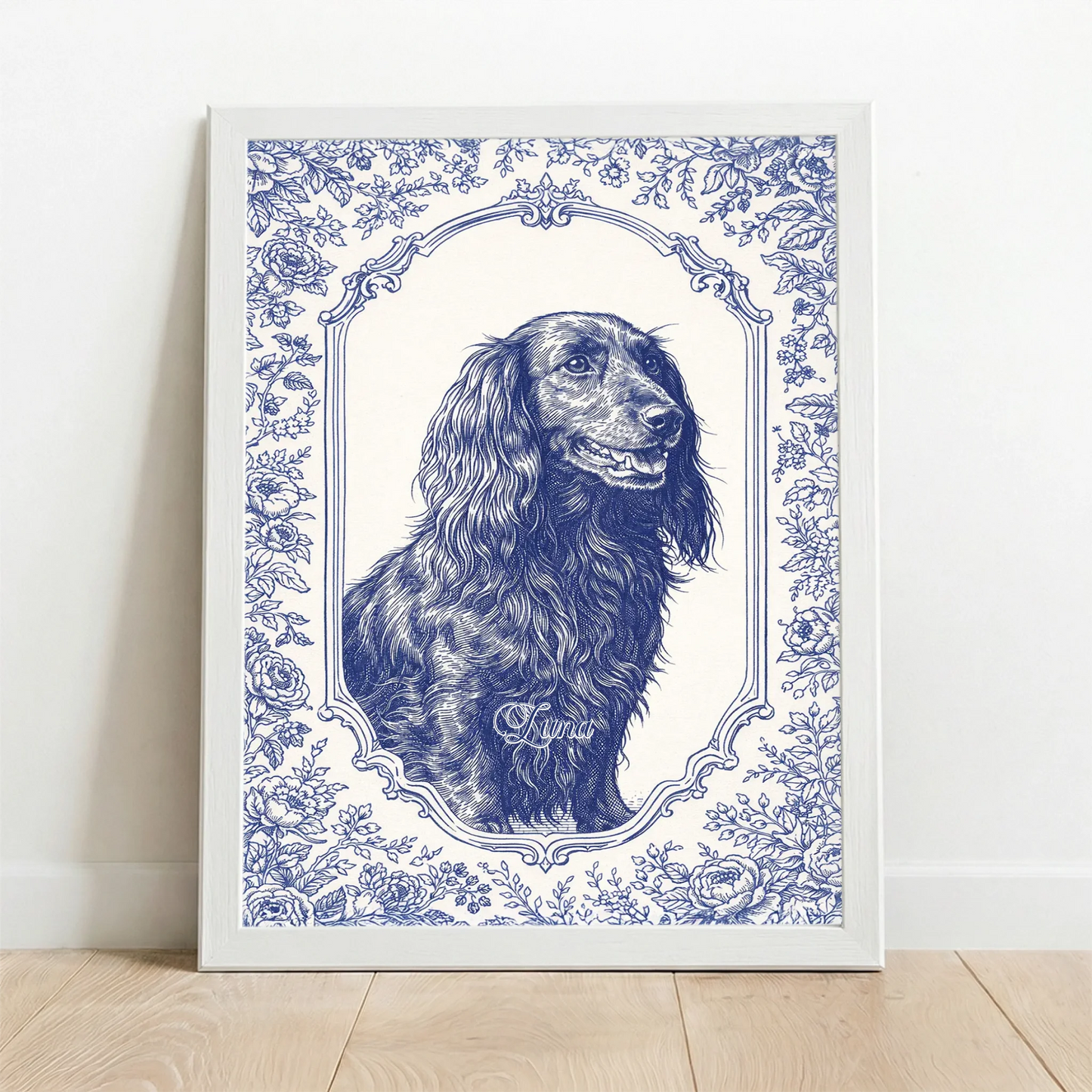 Framed Poster white