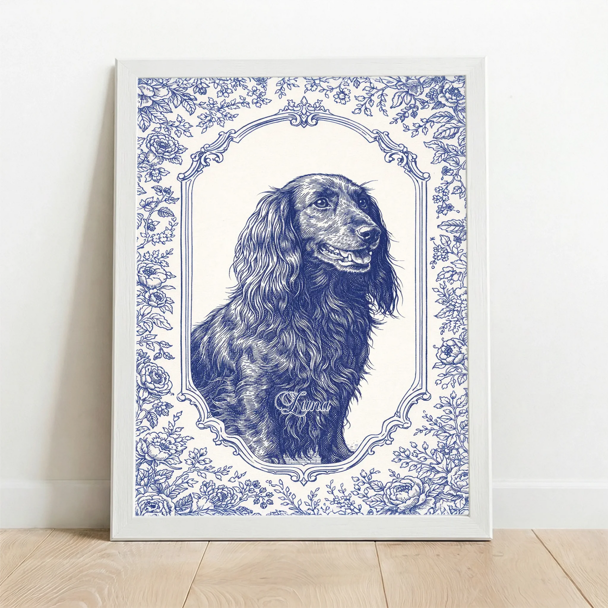 Framed Poster white