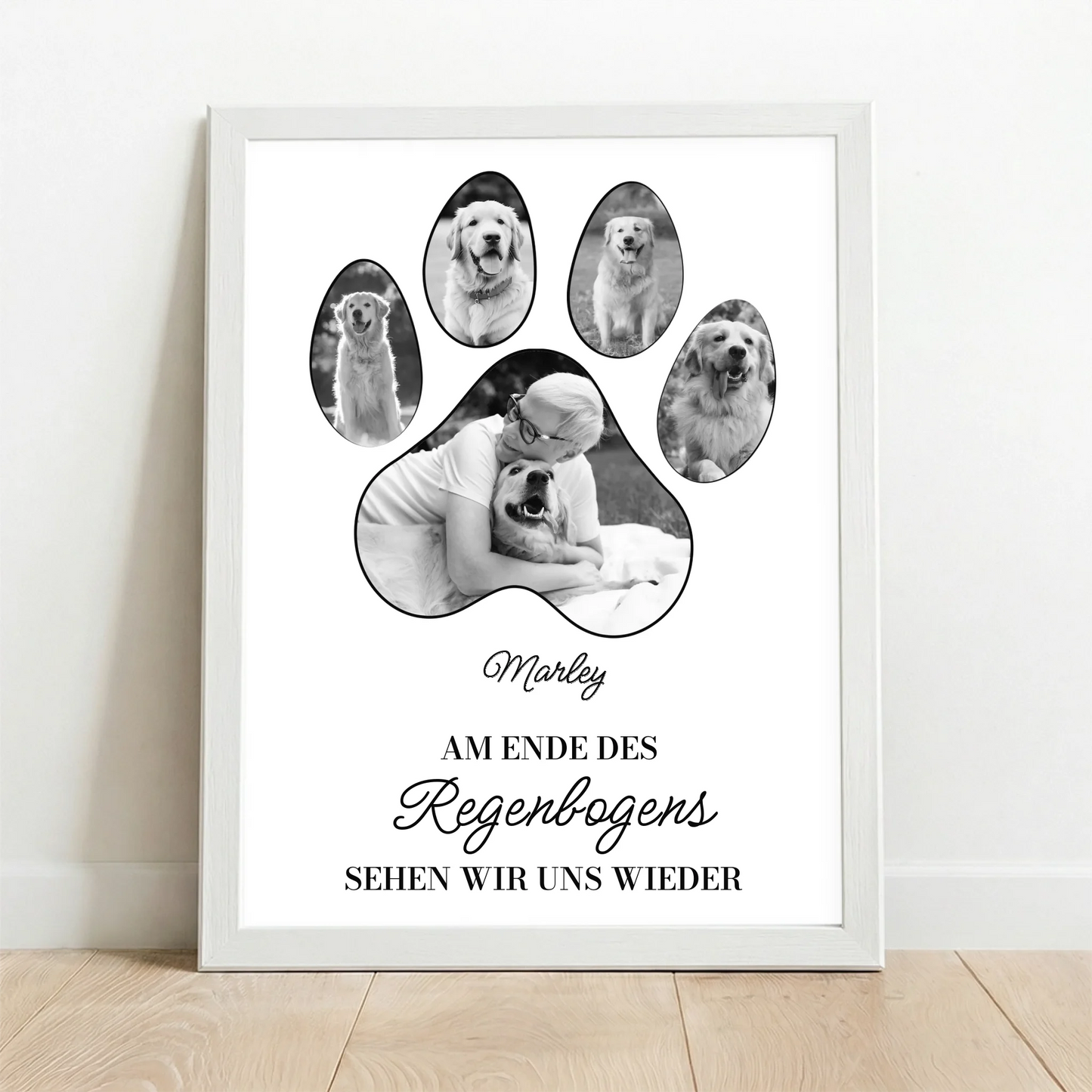 Framed Poster white