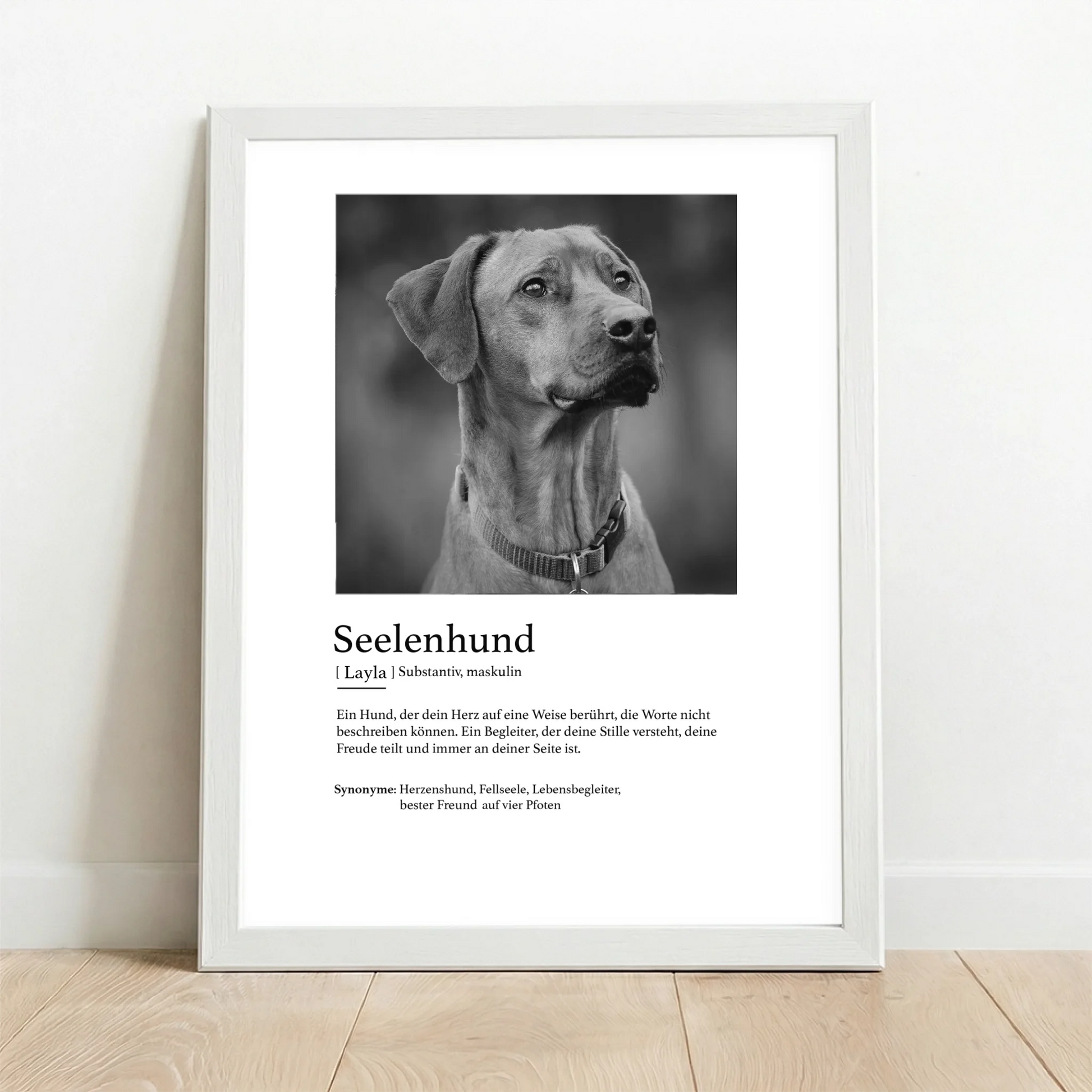 Framed Poster white