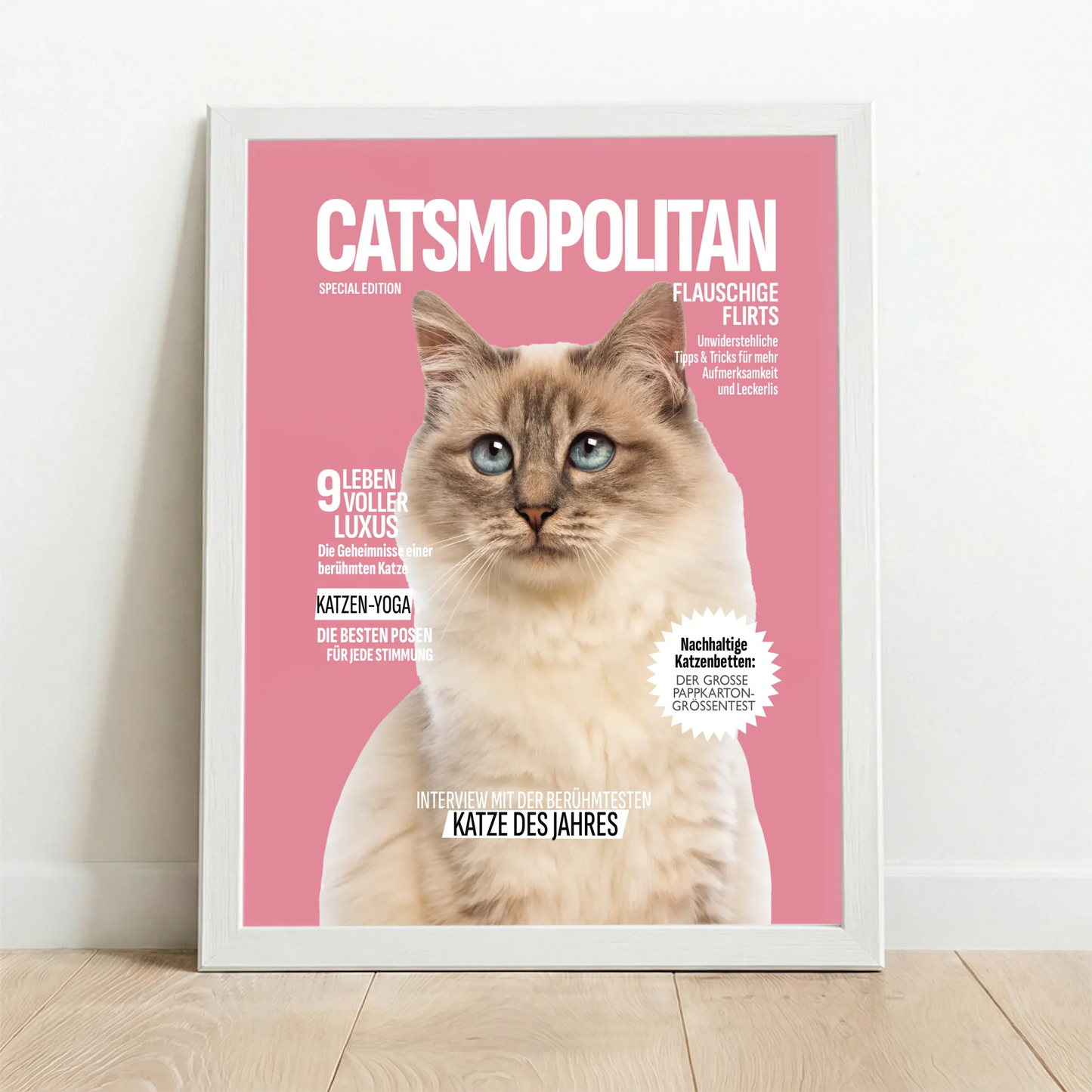 Framed Poster white