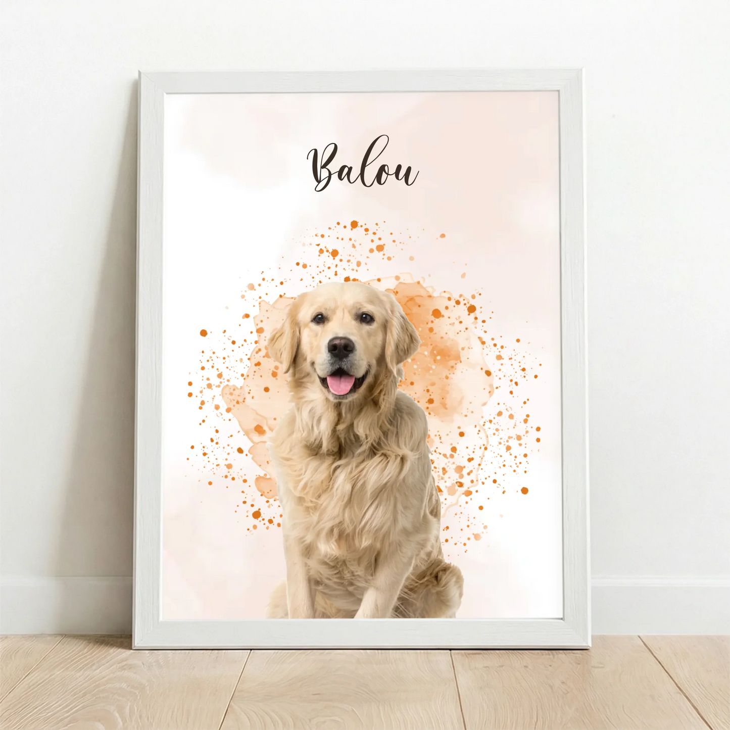 Framed Poster white