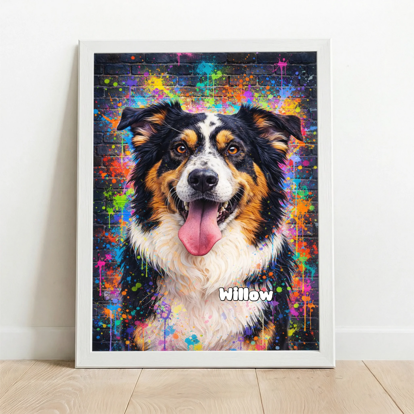 Framed Poster white