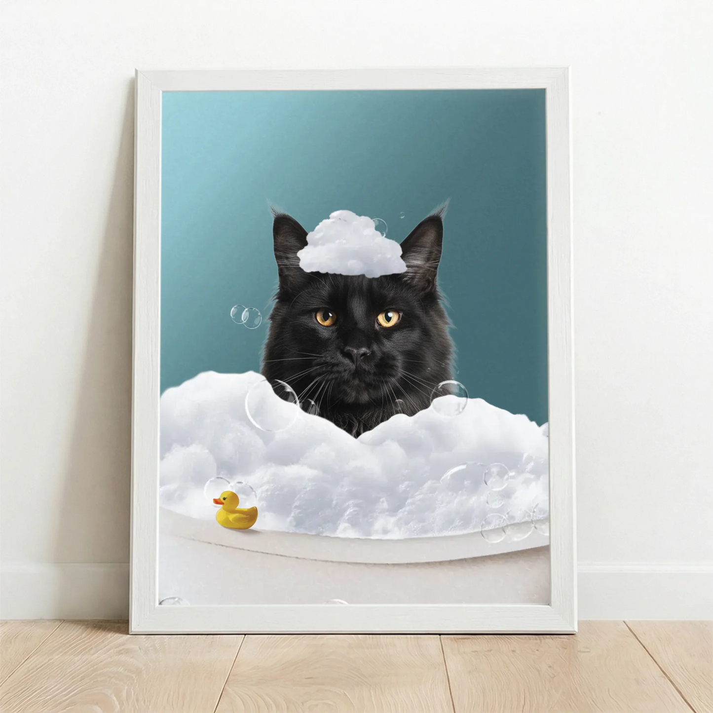 Framed Poster white