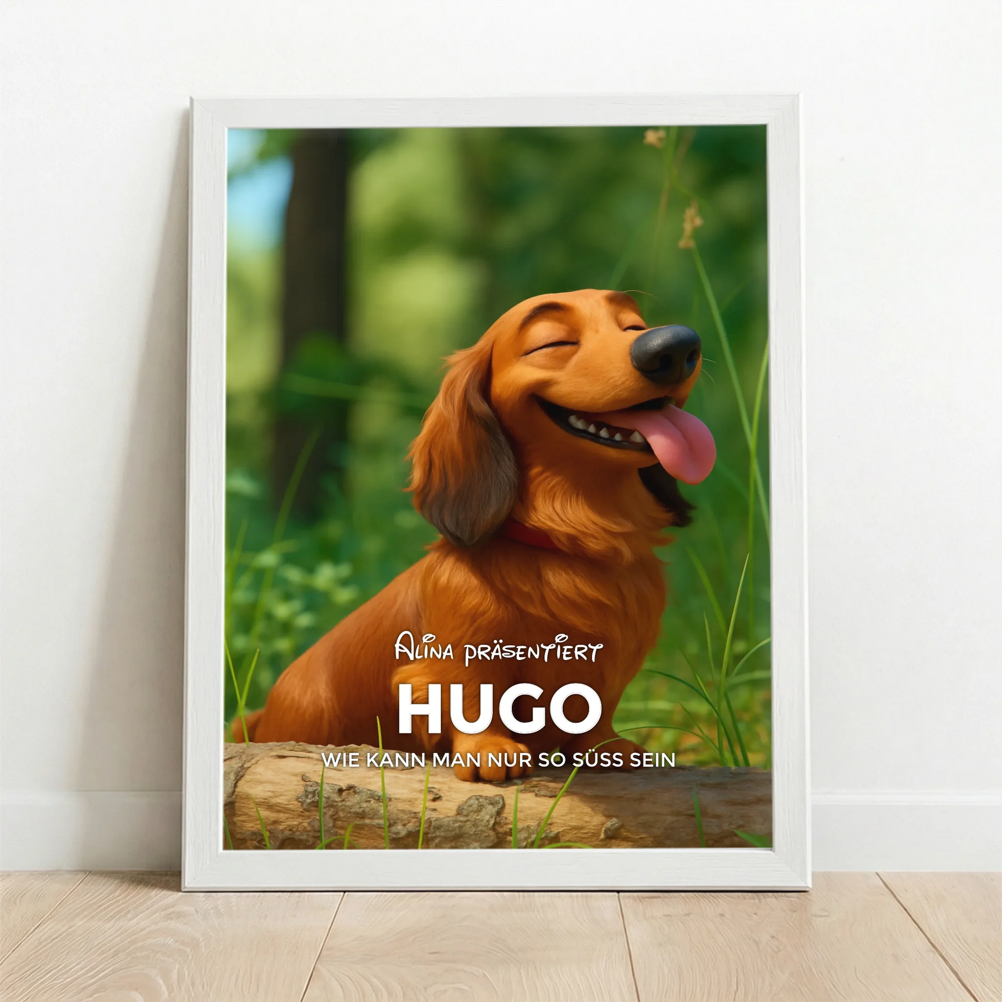 Framed Poster white
