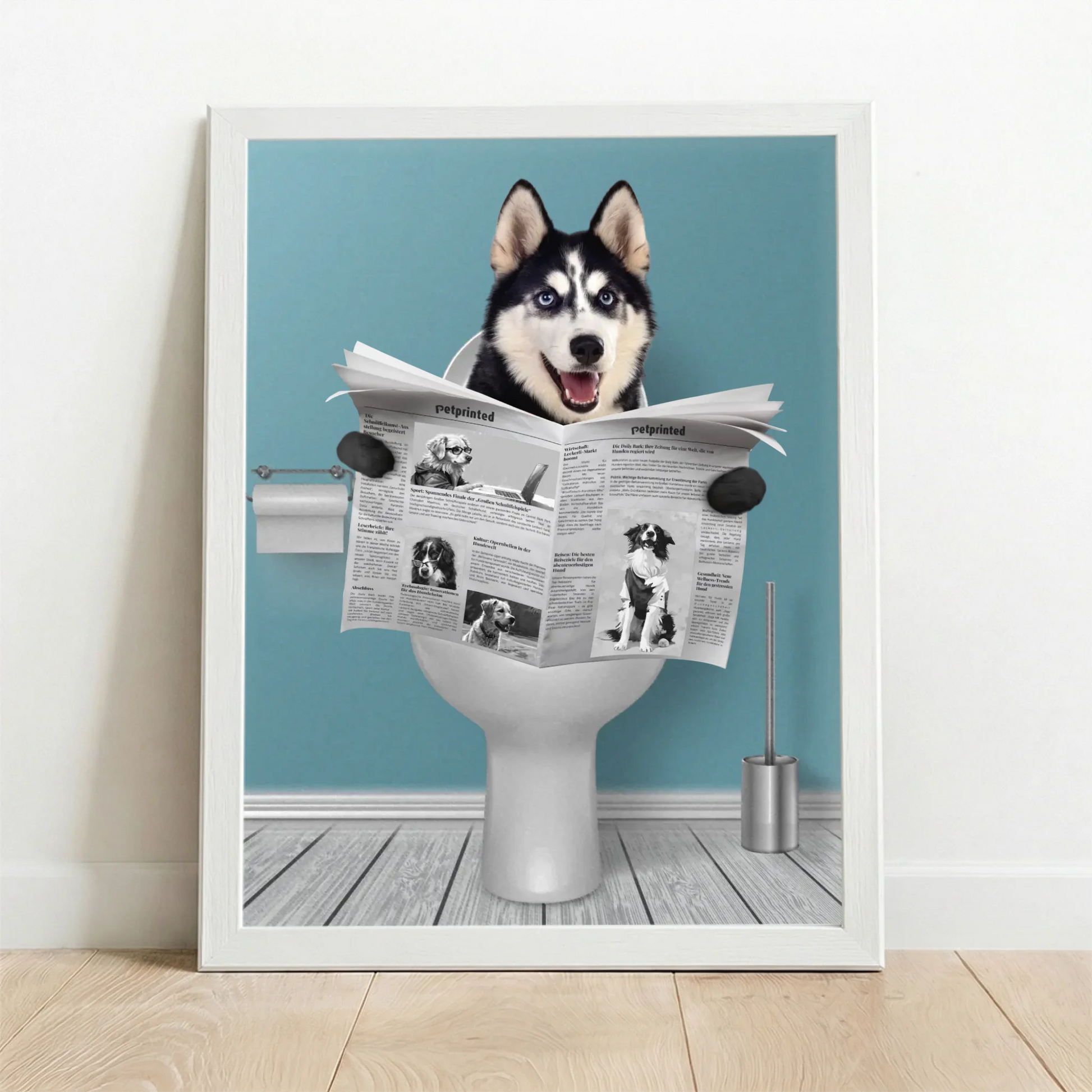 Framed Poster white